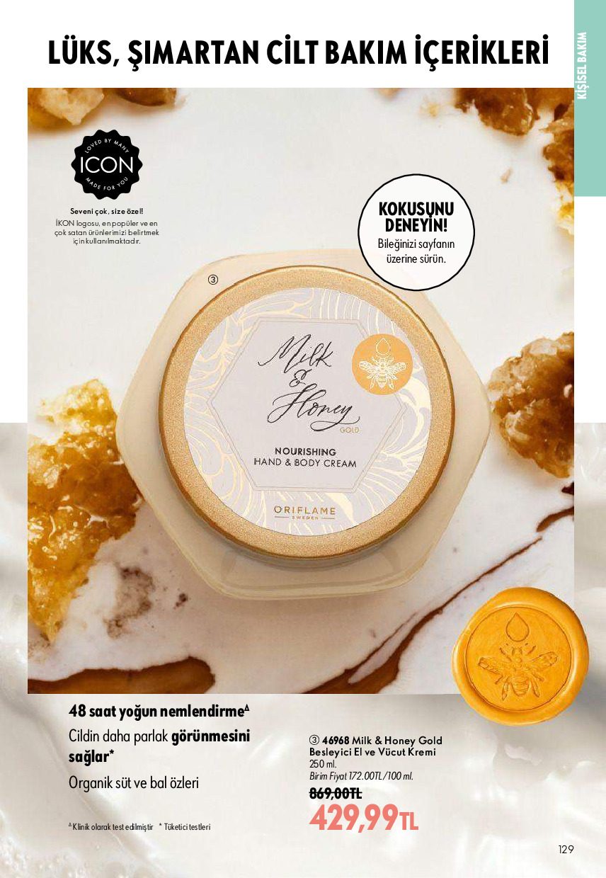 Oriflame 01 Ağustos - 31 Ağustos Online Katalog - Sayfa 129