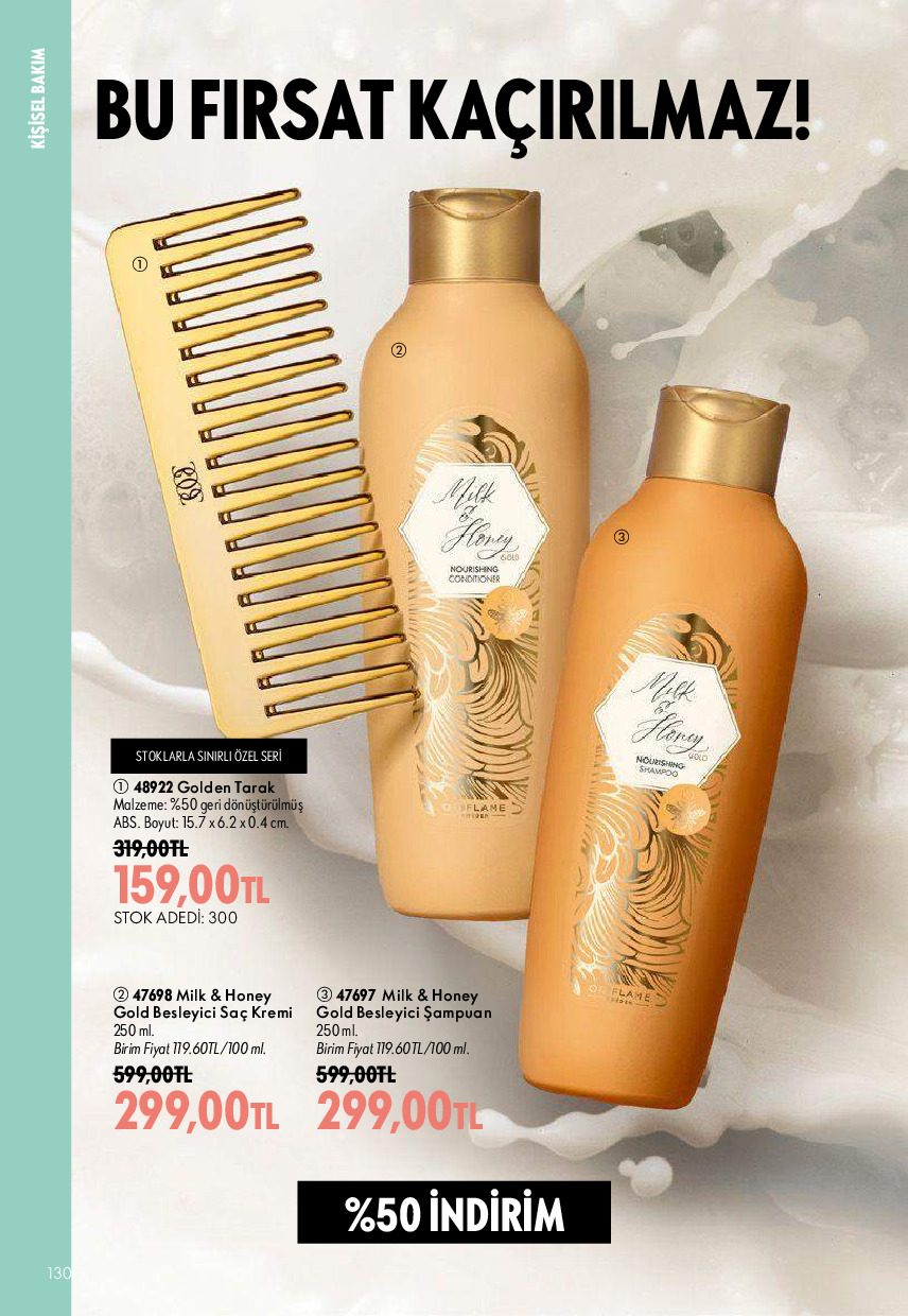 Oriflame 01 Ağustos - 31 Ağustos Online Katalog - Sayfa 130