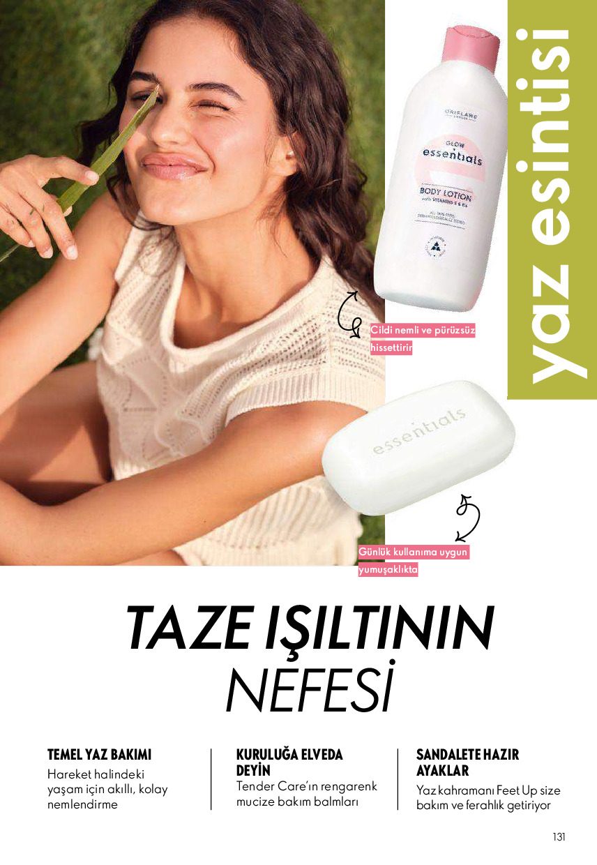 Oriflame 01 Ağustos - 31 Ağustos Online Katalog - Sayfa 131