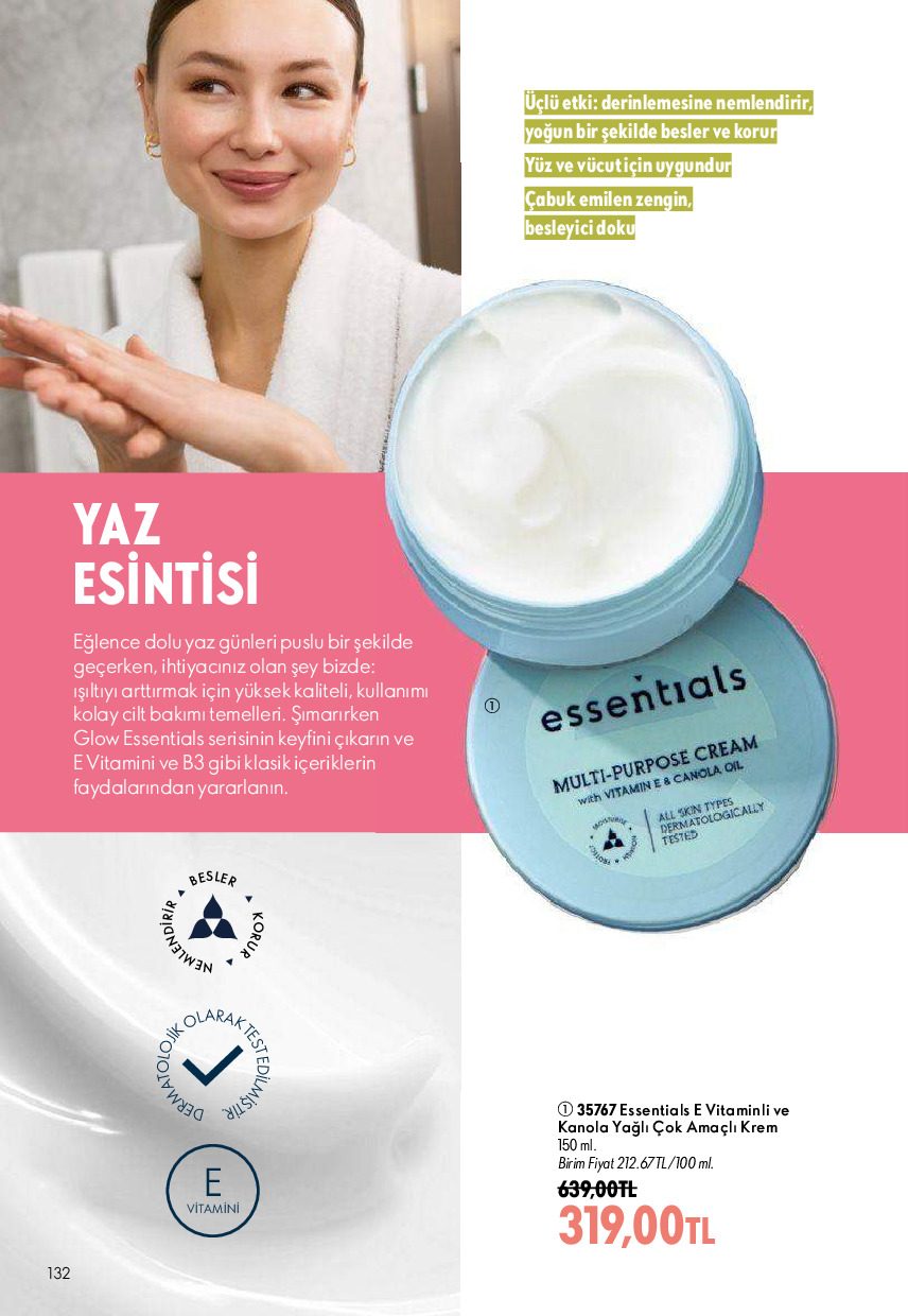 Oriflame 01 Ağustos - 31 Ağustos Online Katalog - Sayfa 132