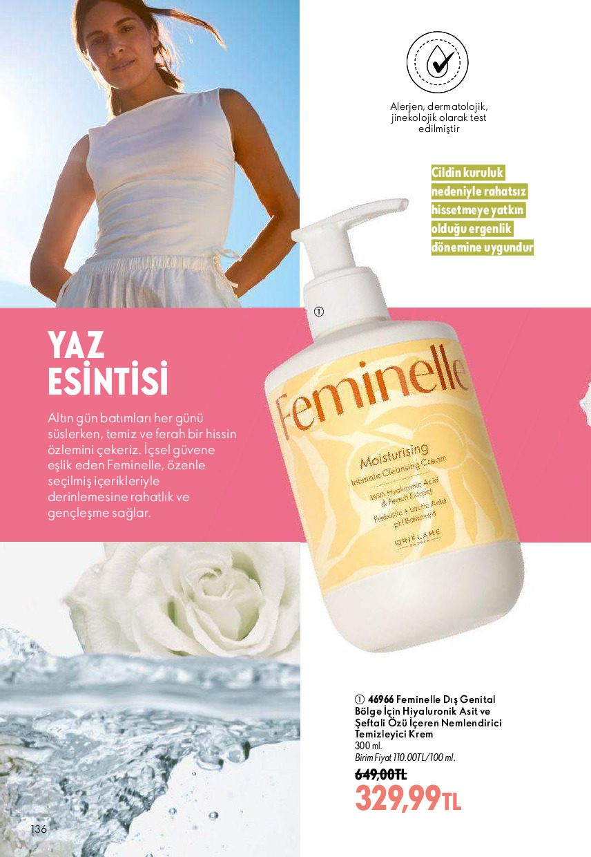 Oriflame 01 Ağustos - 31 Ağustos Online Katalog - Sayfa 136