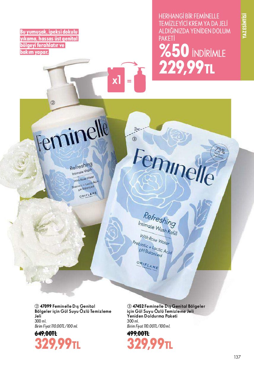 Oriflame 01 Ağustos - 31 Ağustos Online Katalog - Sayfa 137