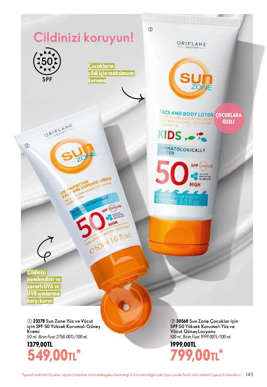 Oriflame 01 Ağustos - 31 Ağustos Online Katalog - Sayfa 143