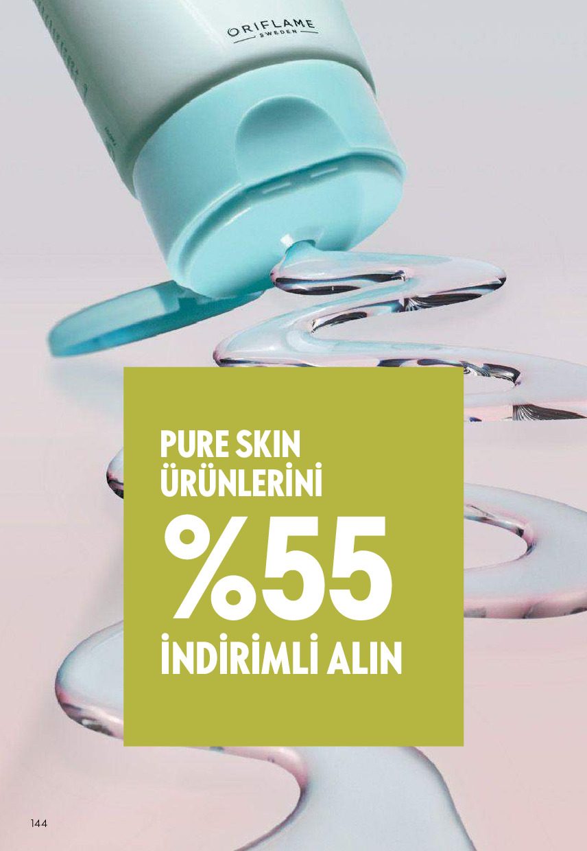 Oriflame 01 Ağustos - 31 Ağustos Online Katalog - Sayfa 144