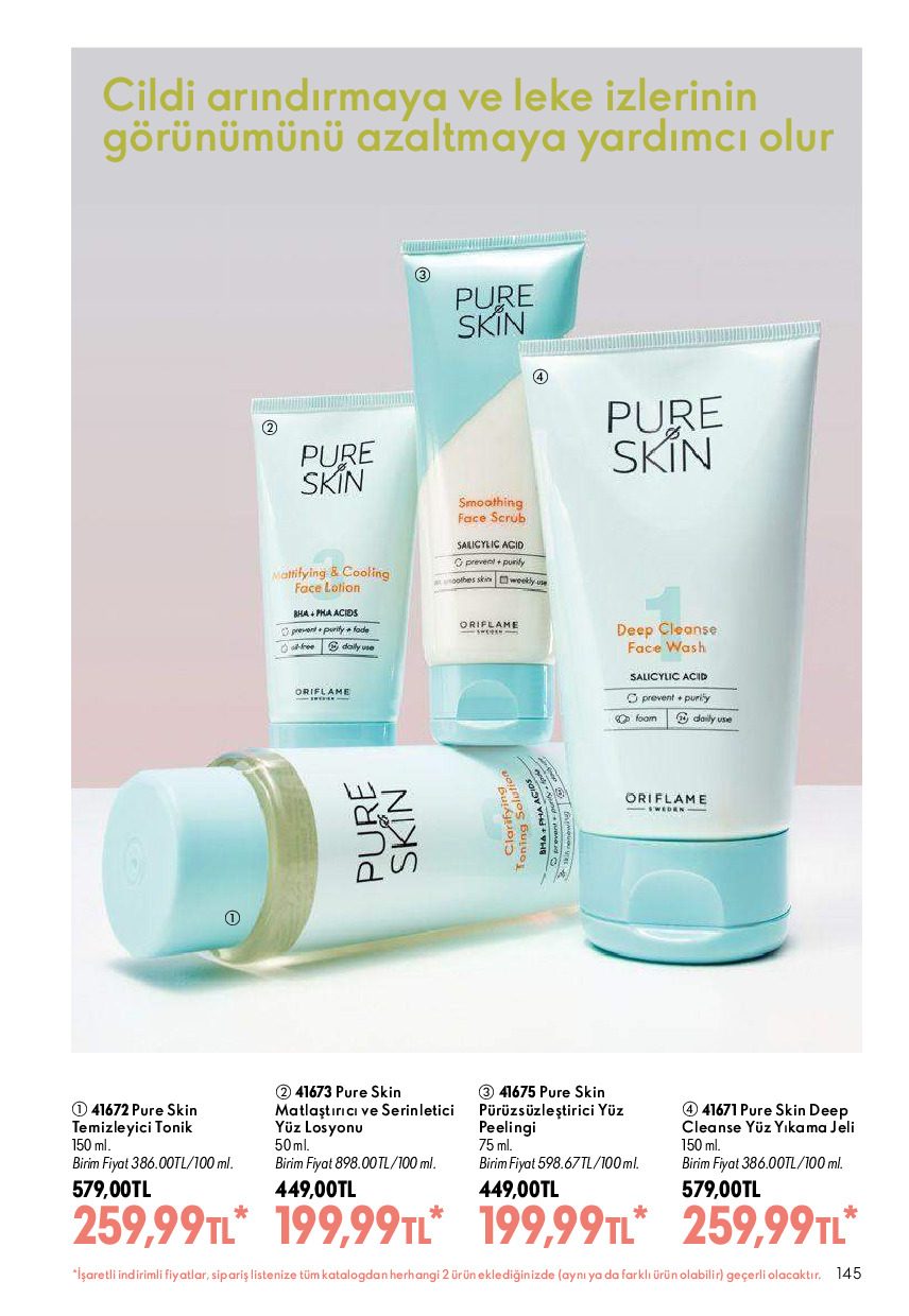 Oriflame 01 Ağustos - 31 Ağustos Online Katalog - Sayfa 145