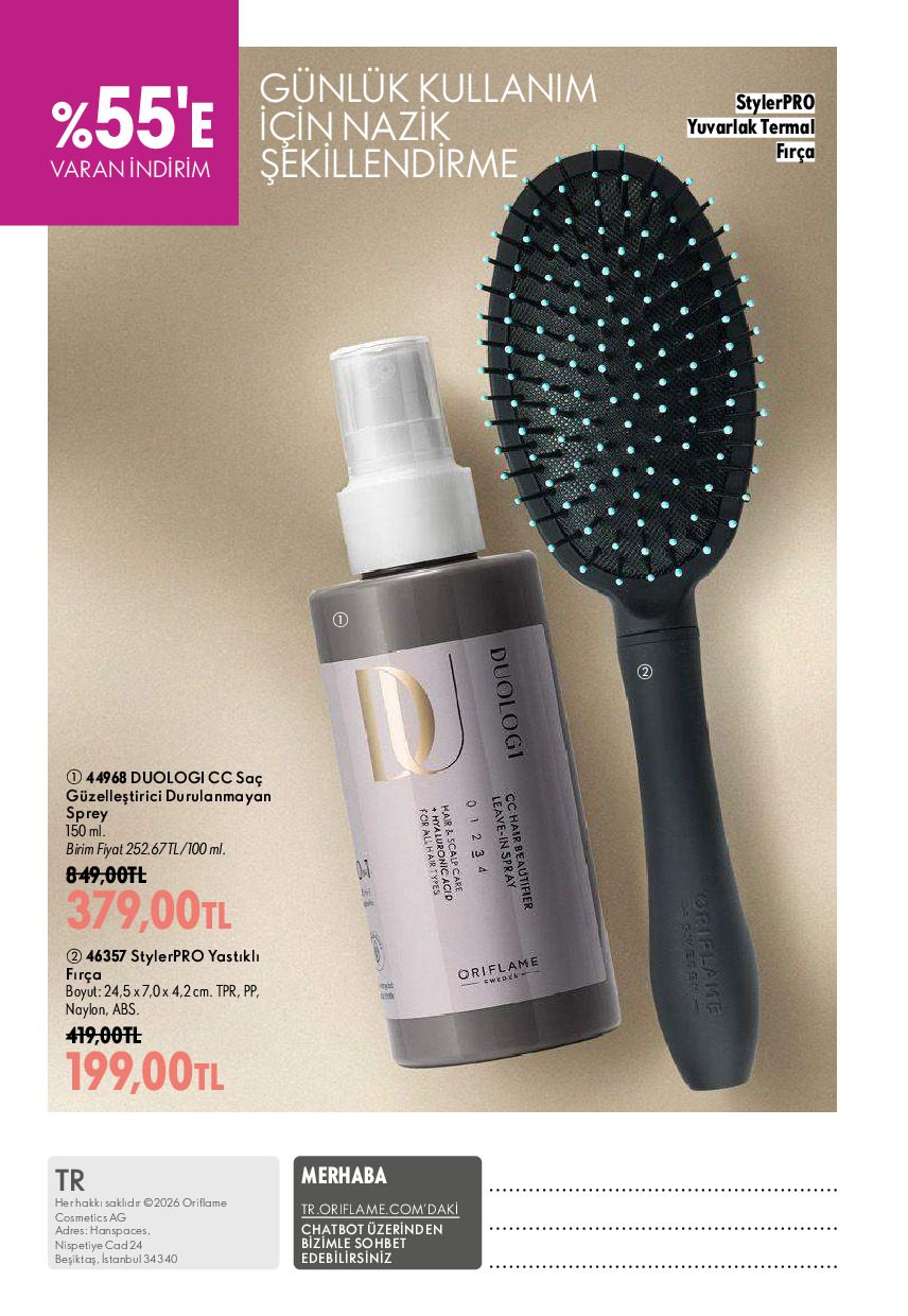 Oriflame 01 Ağustos - 31 Ağustos Online Katalog - Sayfa 148