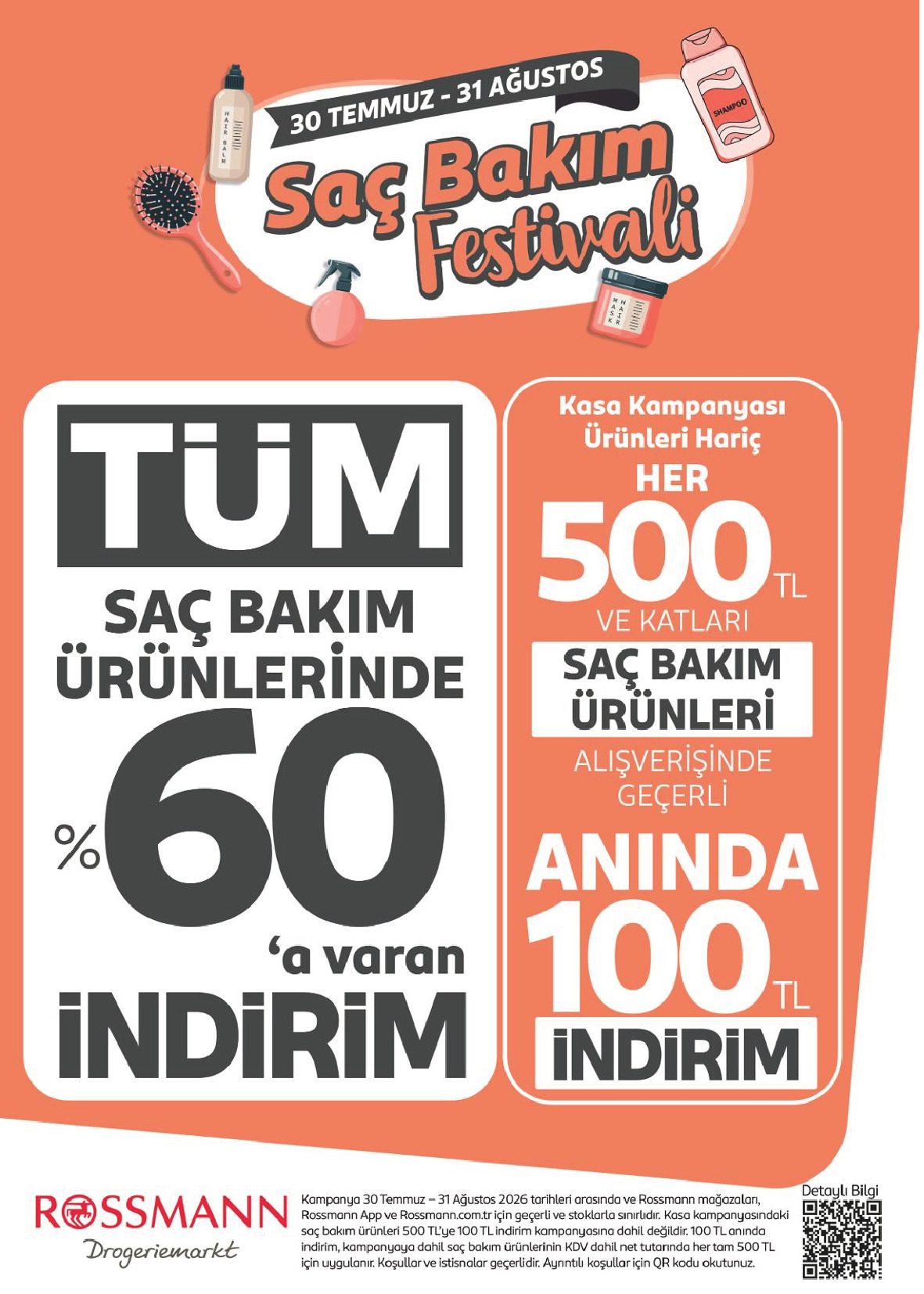 Rossmann 30 Temmuz - 31 Ağustos Saç Bakım Festivali Kataloğu - Sayfa 4