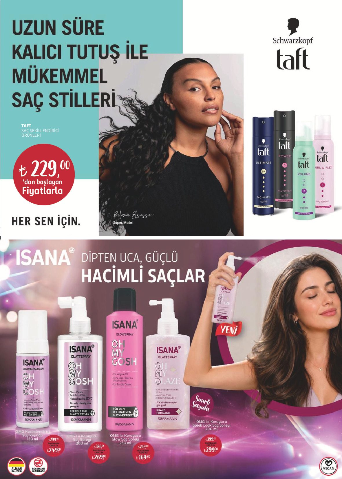 Rossmann 30 Temmuz - 31 Ağustos Saç Bakım Festivali Kataloğu - Sayfa 13