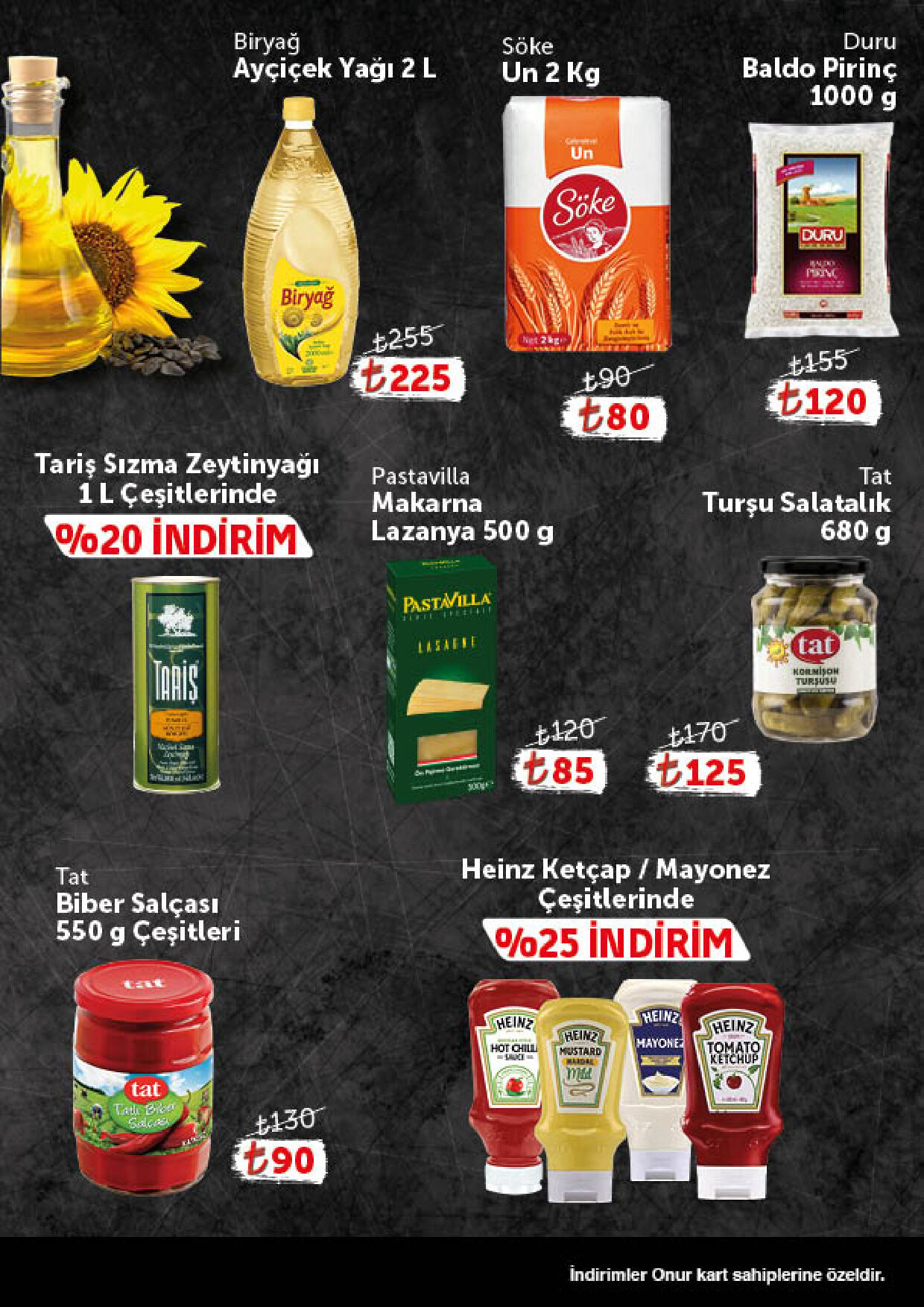 Onur Market 11 Ağustos - 24 Ağustos Gurme Genel İnsert - Sayfa 7