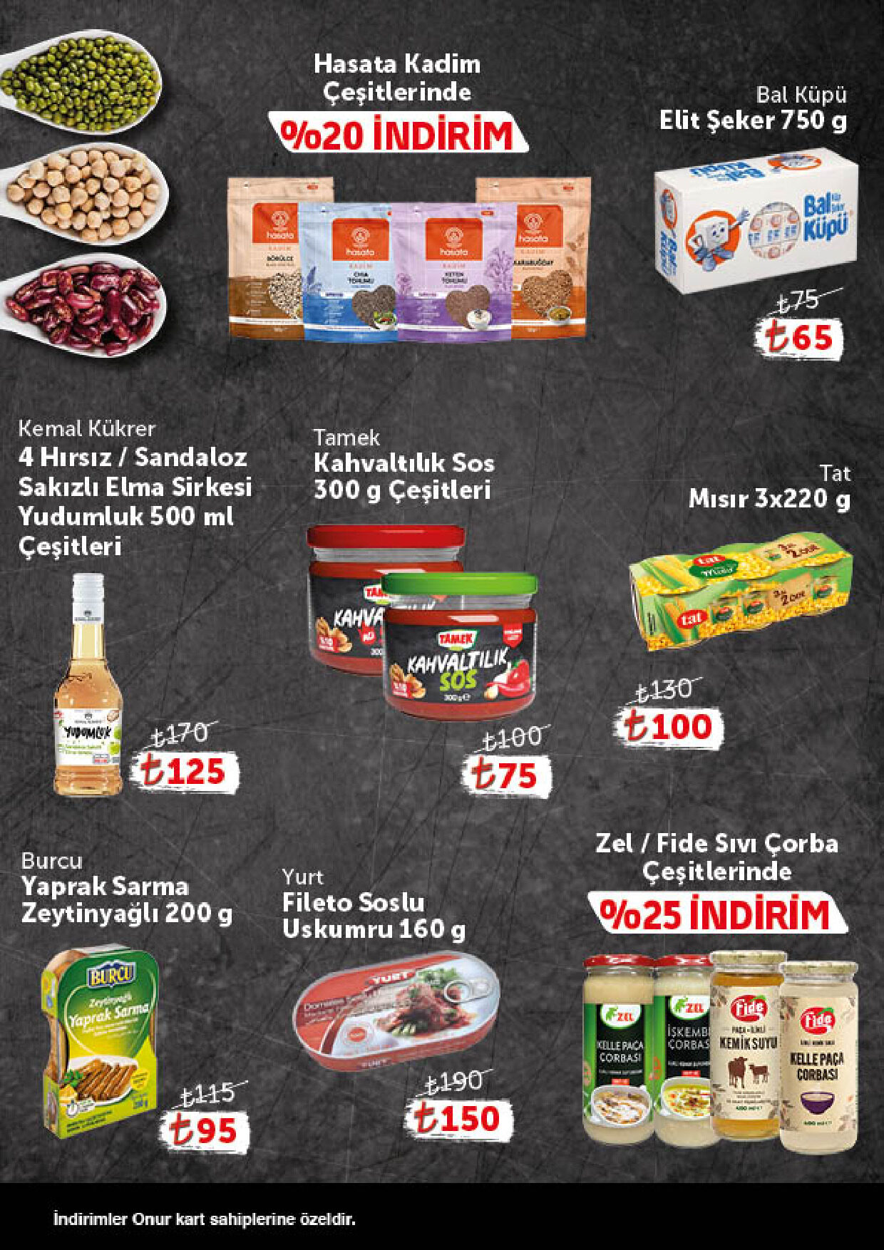 Onur Market 11 Ağustos - 24 Ağustos Gurme Genel İnsert - Sayfa 8