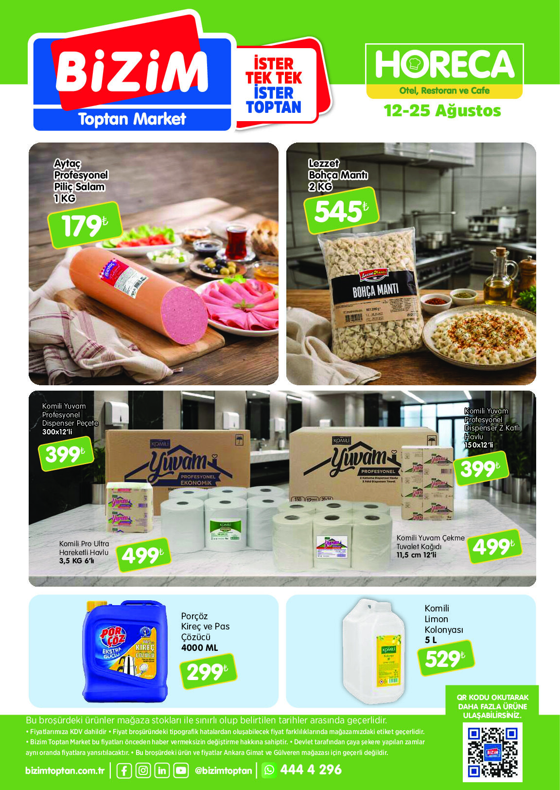 Bizim Toptan 12 Ağustos- 25 Ağustos HORECA Kataloğu - Sayfa 2