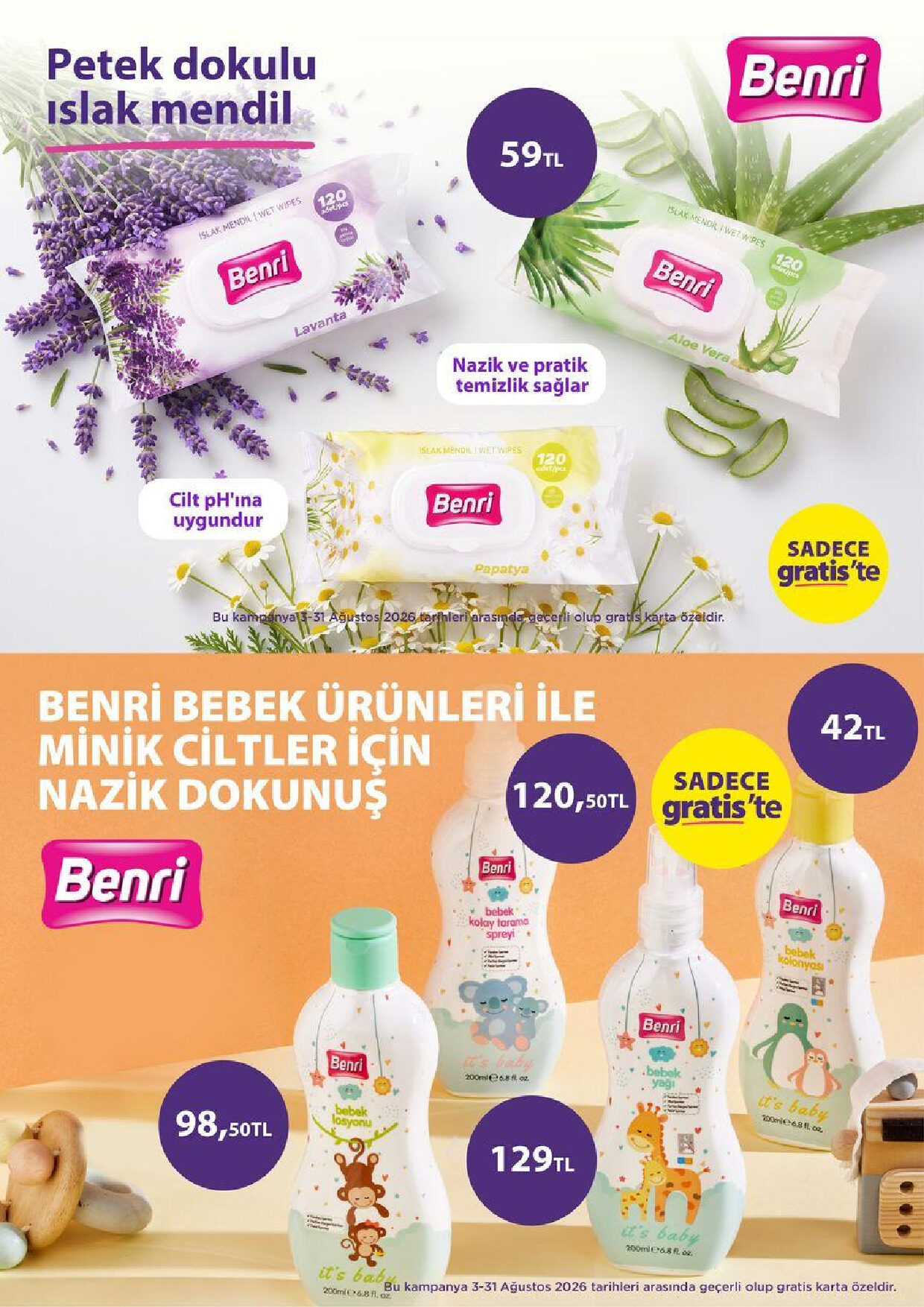 Gratis 03 Ağustos - 31 Ağustos Aktüel Kataloğu - Sayfa 3