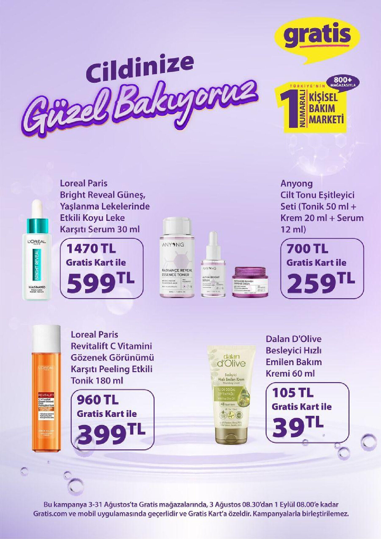Gratis 03 Ağustos - 31 Ağustos Aktüel Kataloğu - Sayfa 7