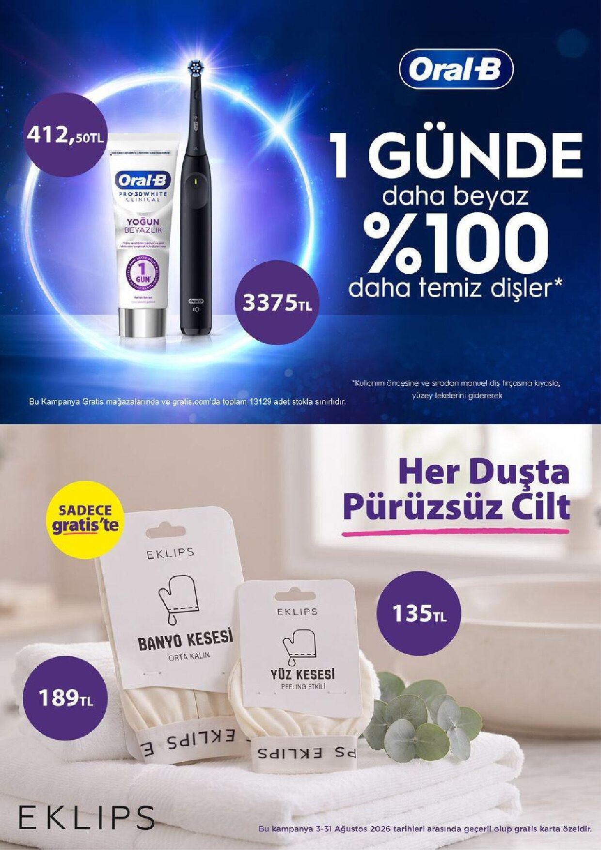 Gratis 03 Ağustos - 31 Ağustos Aktüel Kataloğu - Sayfa 52