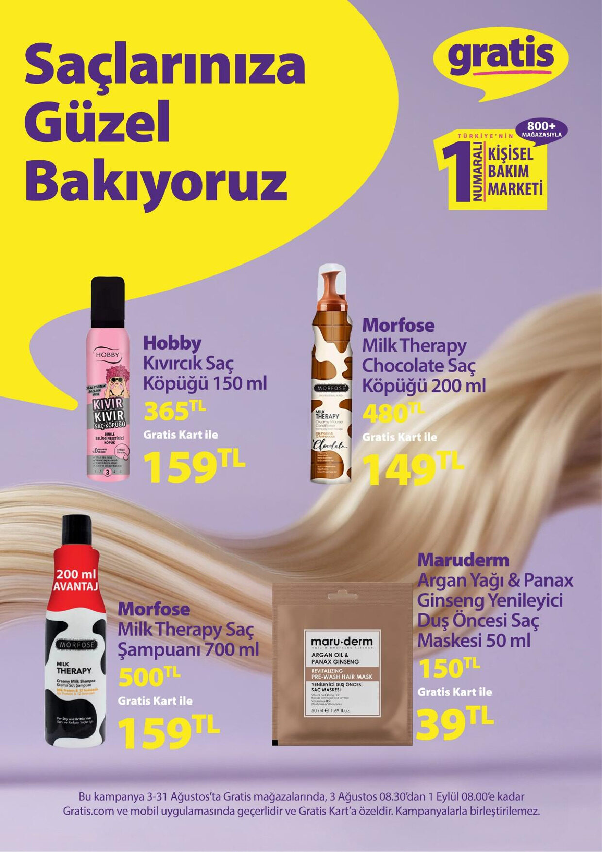 Gratis 03 Ağustos - 31 Ağustos Aktüel Kataloğu - Sayfa 60