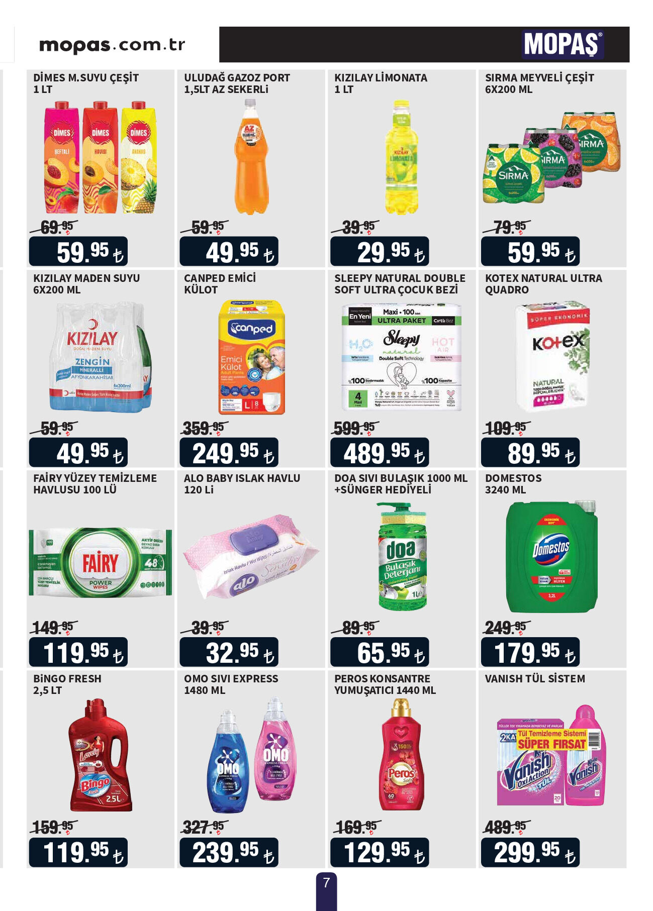 Mopaş 15 Ağustos - 28 Ağustos Aktüel Kataloğu - Sayfa 7