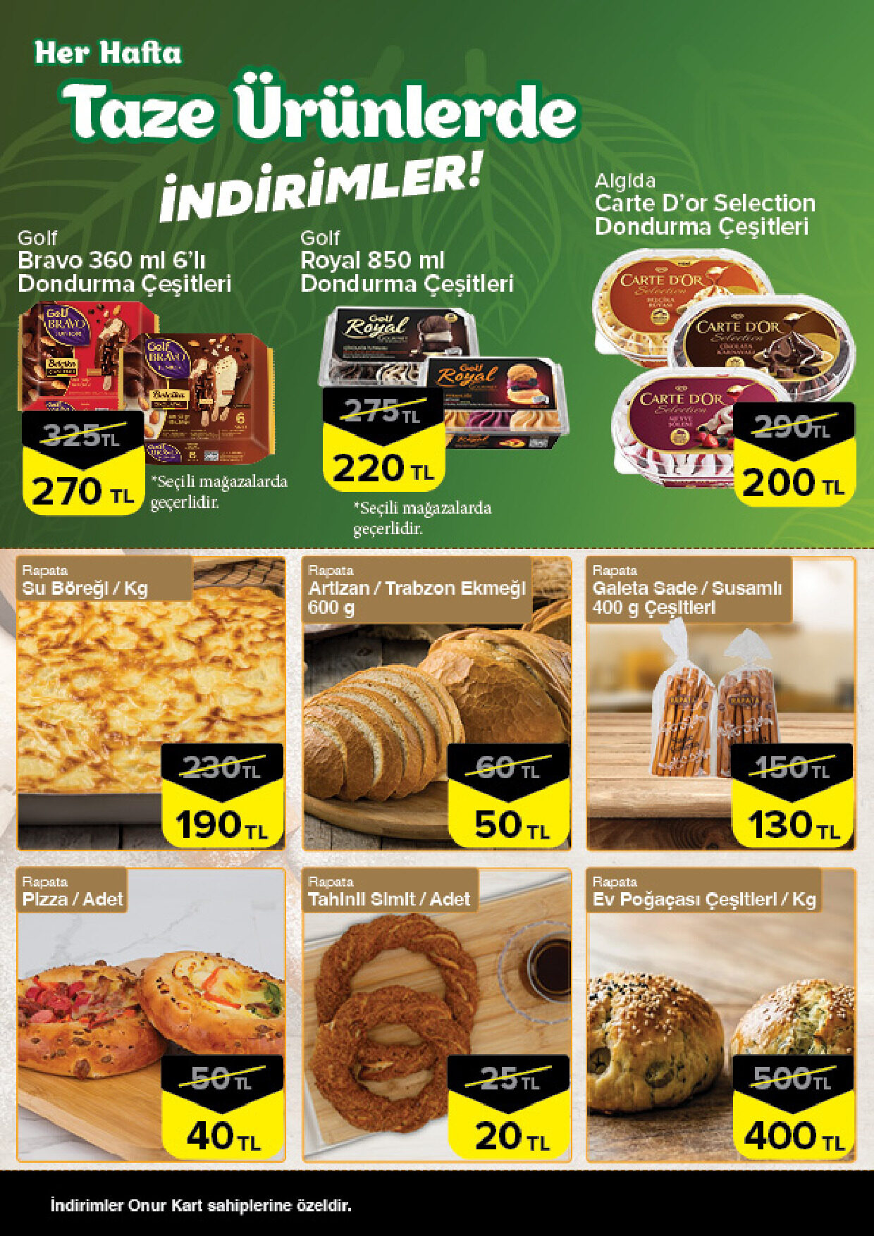 Onur Market 13 Ağustos - 19 Ağustos İstanbul Taze Ürünlerde İndirimler - Sayfa 4