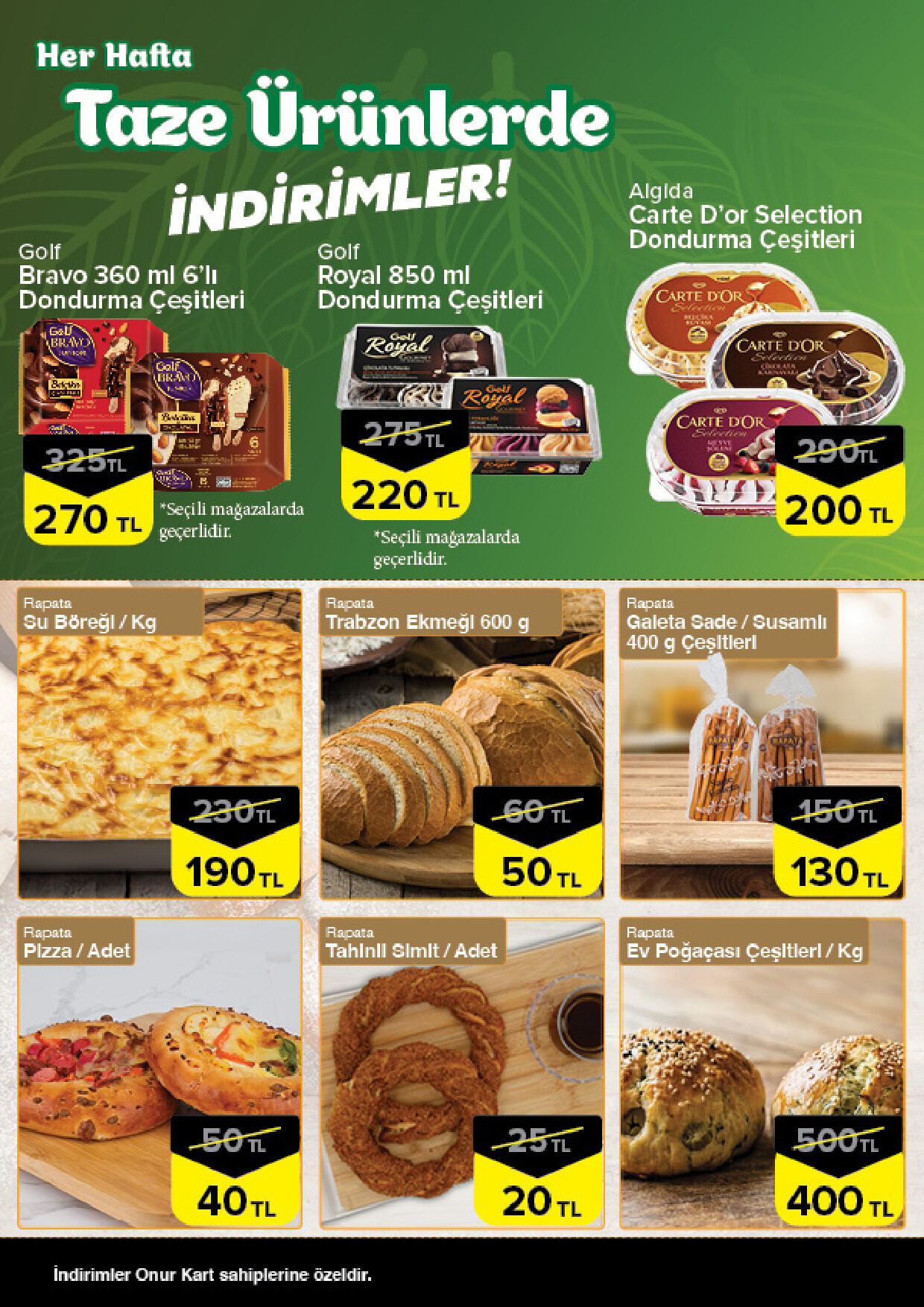 Onur Market 13 Ağustos - 19 Ağustos Bursa Taze Ürünlerde İndirimler - Sayfa 4