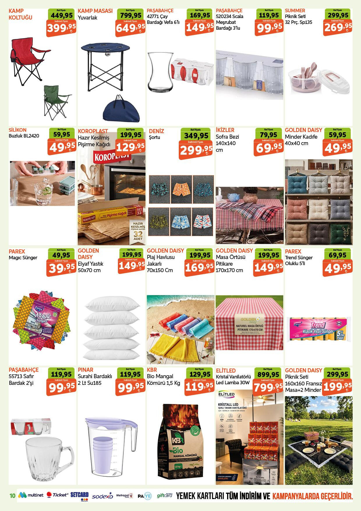 Biçen Market 19 Ağustos - 31 Ağustos Aktüel Kataloğu - Sayfa 10