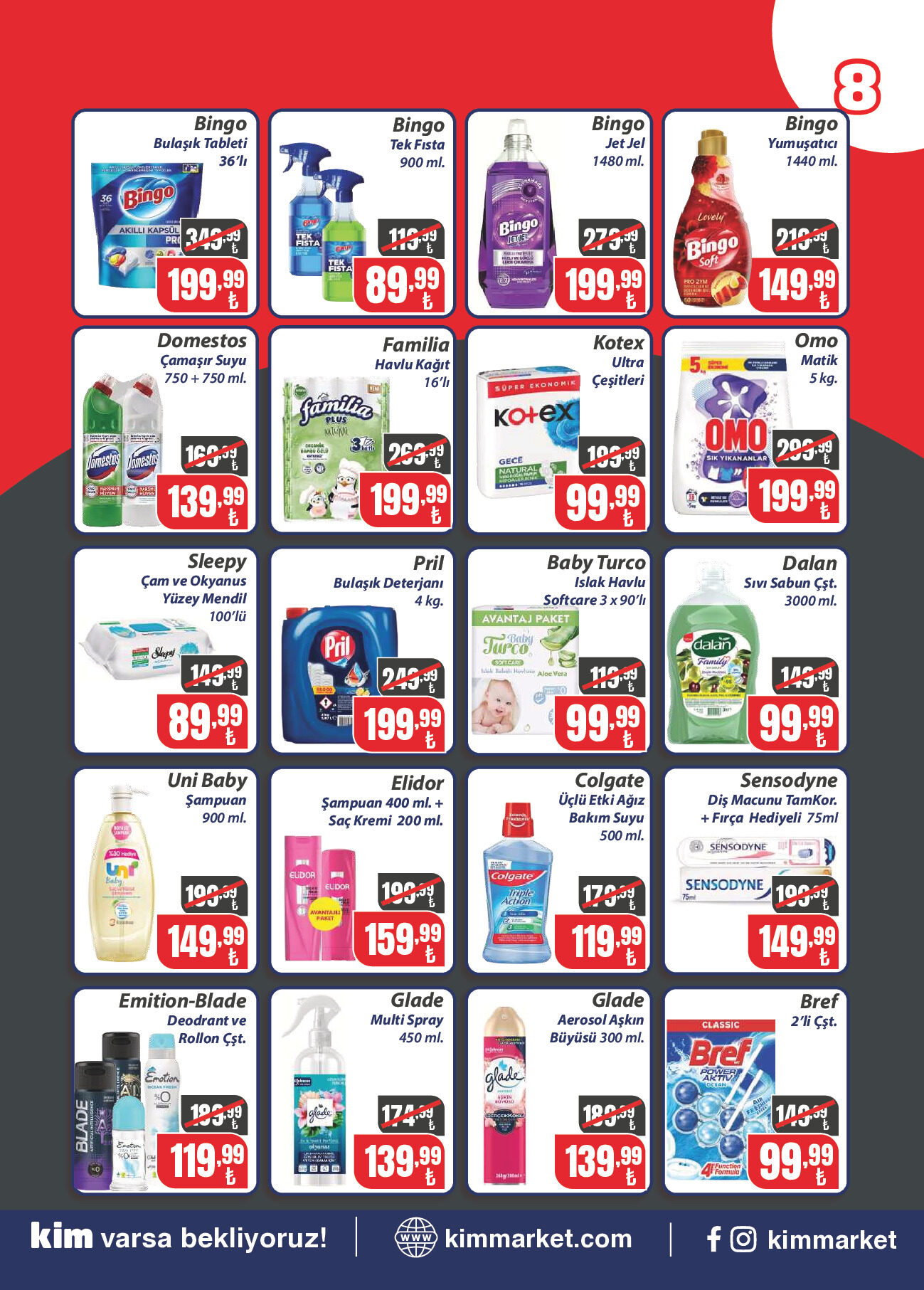 Kim Market 20-31 Ağustos Marmara Insert - Sayfa 8