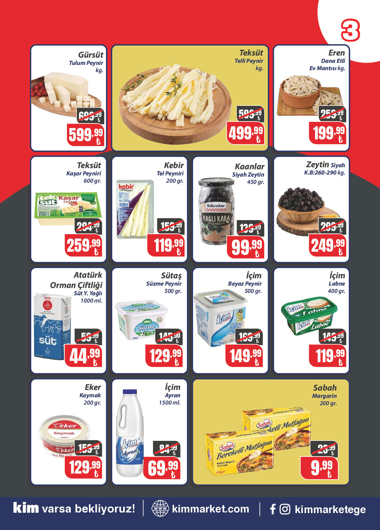 Kim Market 20-31 Ağustos Ege Insert - Sayfa 3