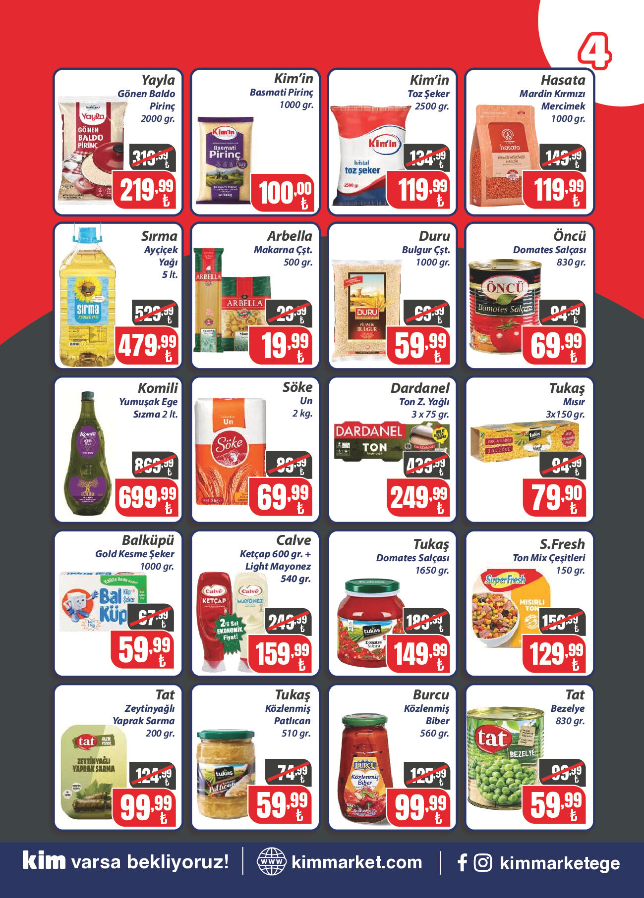 Kim Market 20-31 Ağustos Ege Insert - Sayfa 4