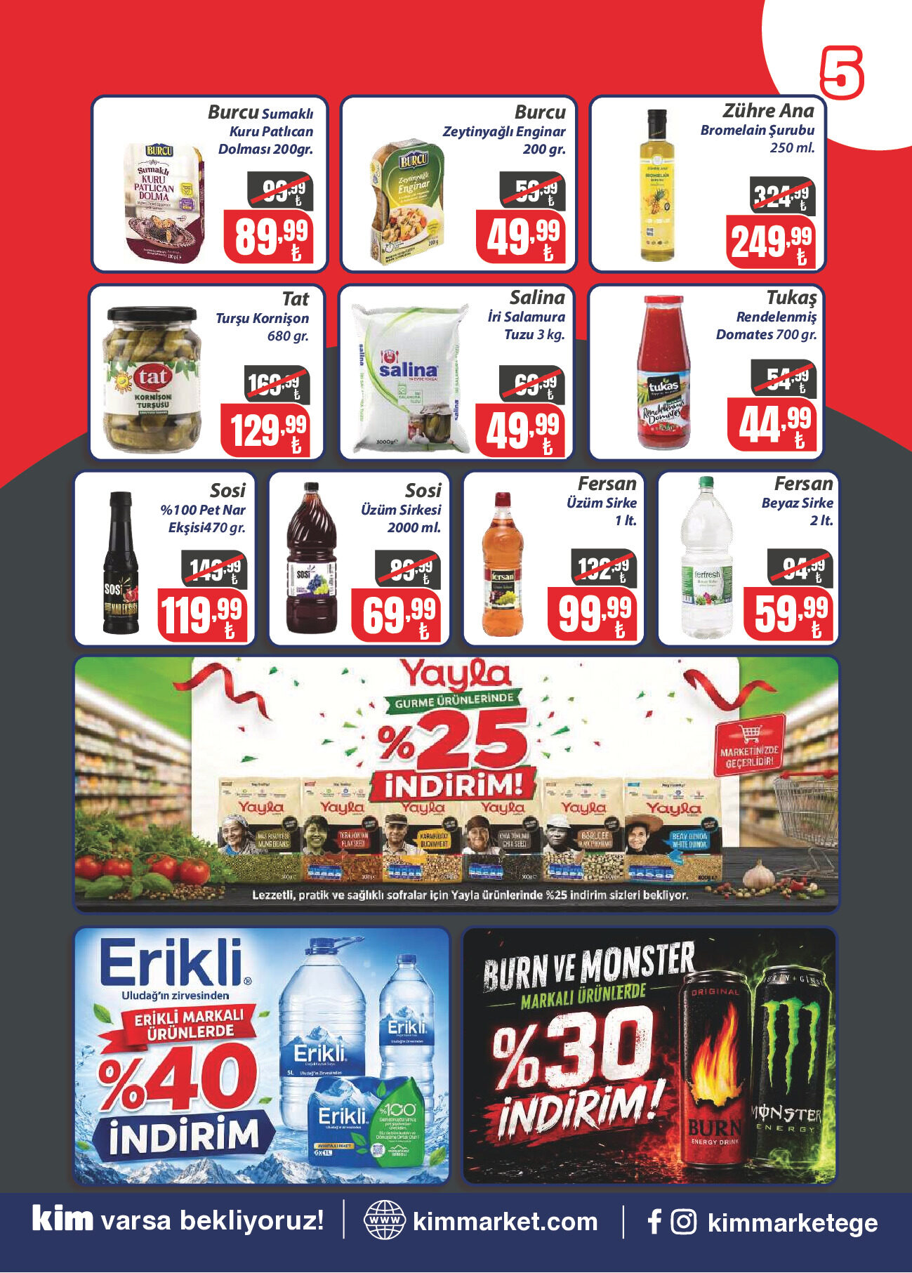 Kim Market 20-31 Ağustos Ege Insert - Sayfa 5