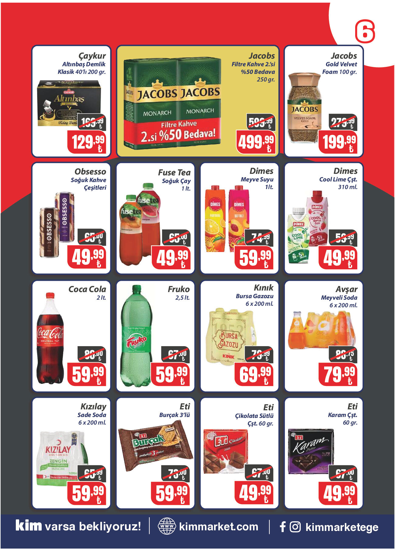 Kim Market 20-31 Ağustos Ege Insert - Sayfa 6