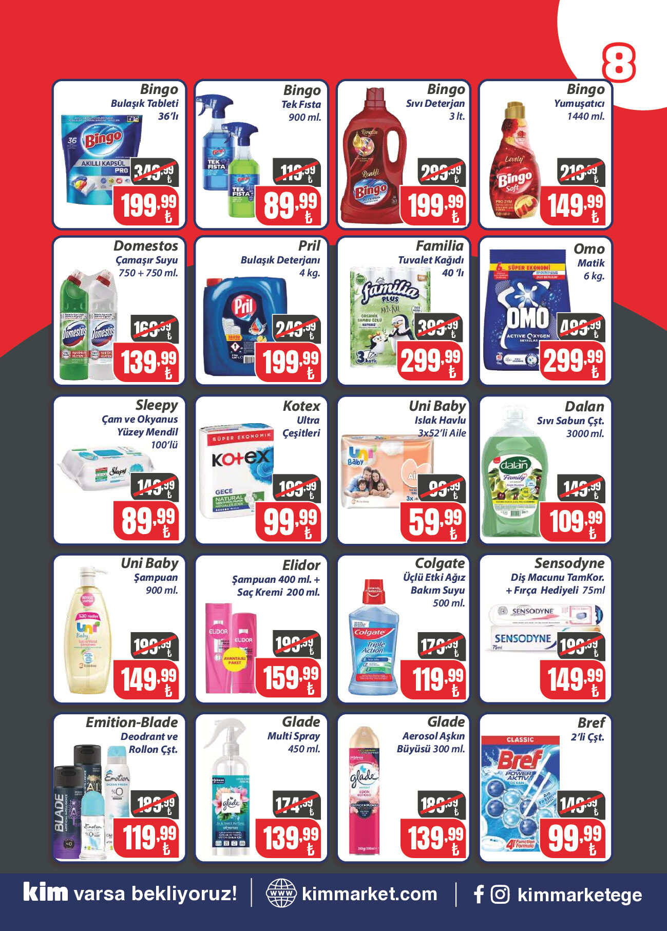 Kim Market 20-31 Ağustos Ege Insert - Sayfa 8