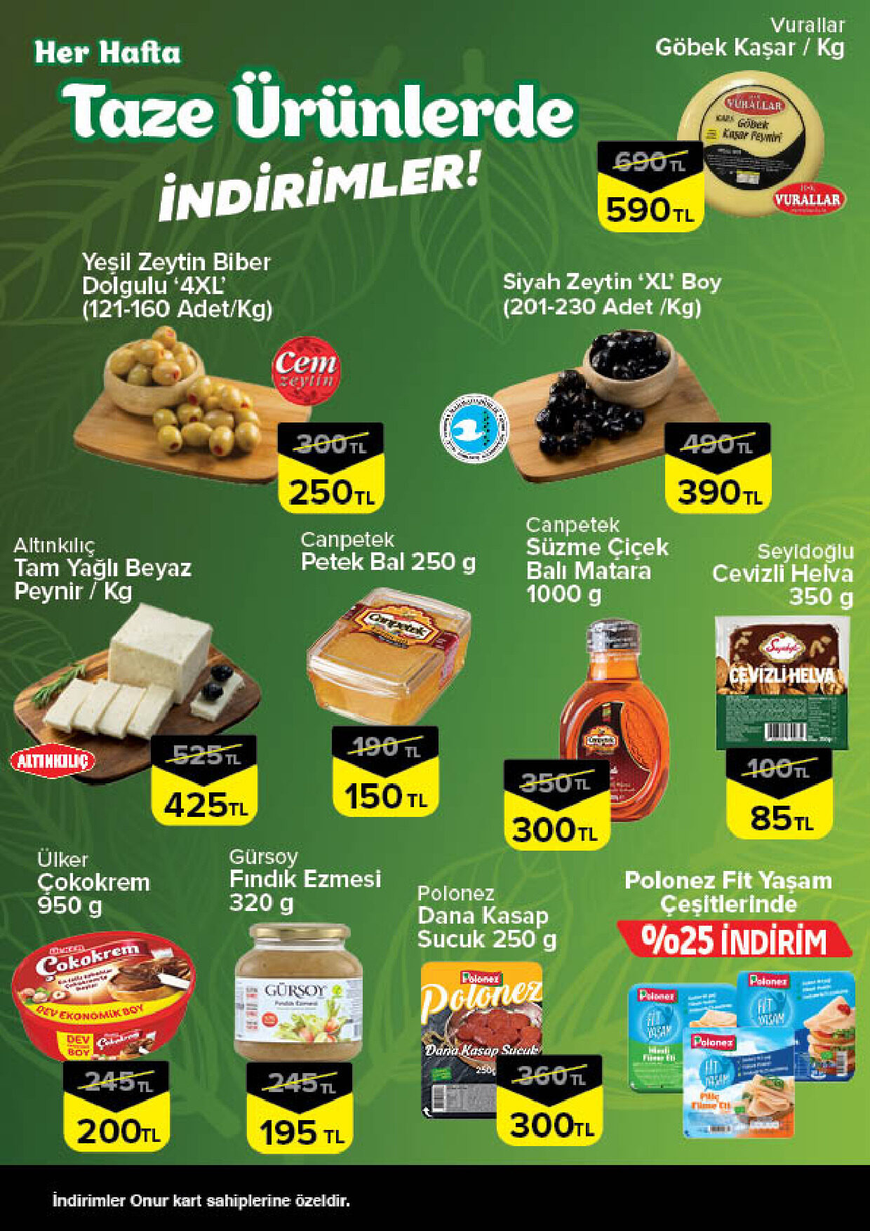 Onur Market 20 Ağustos - 26 Ağustos İstanbul Taze Ürünlerde İndirimler - Sayfa 2