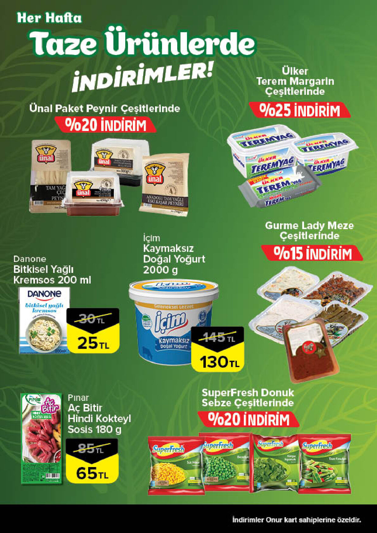 Onur Market 20 Ağustos - 26 Ağustos İstanbul Taze Ürünlerde İndirimler - Sayfa 3