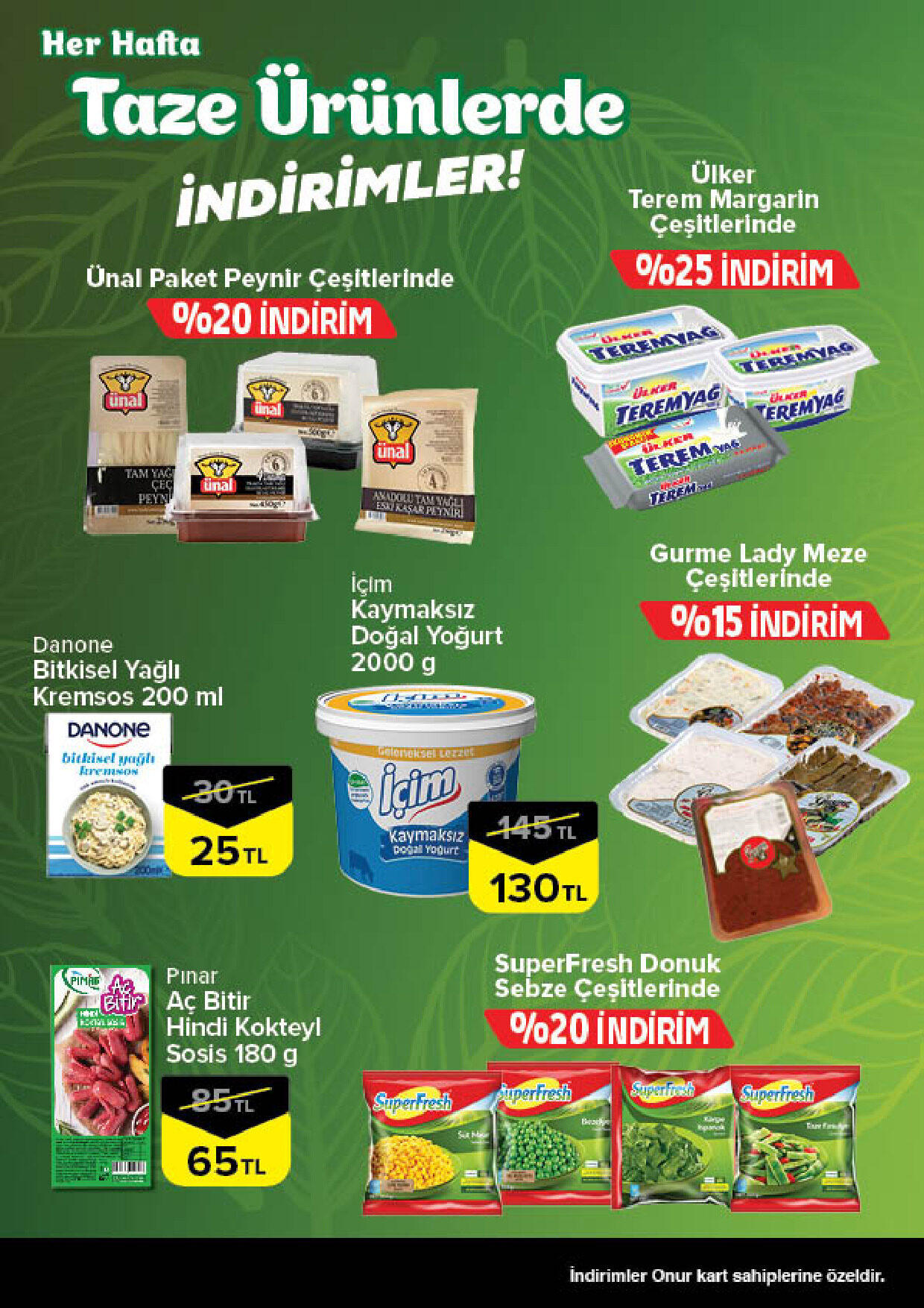 Onur Market 20 Ağustos - 26 Ağustos Trakya Taze Ürünlerde İndirimler - Sayfa 3