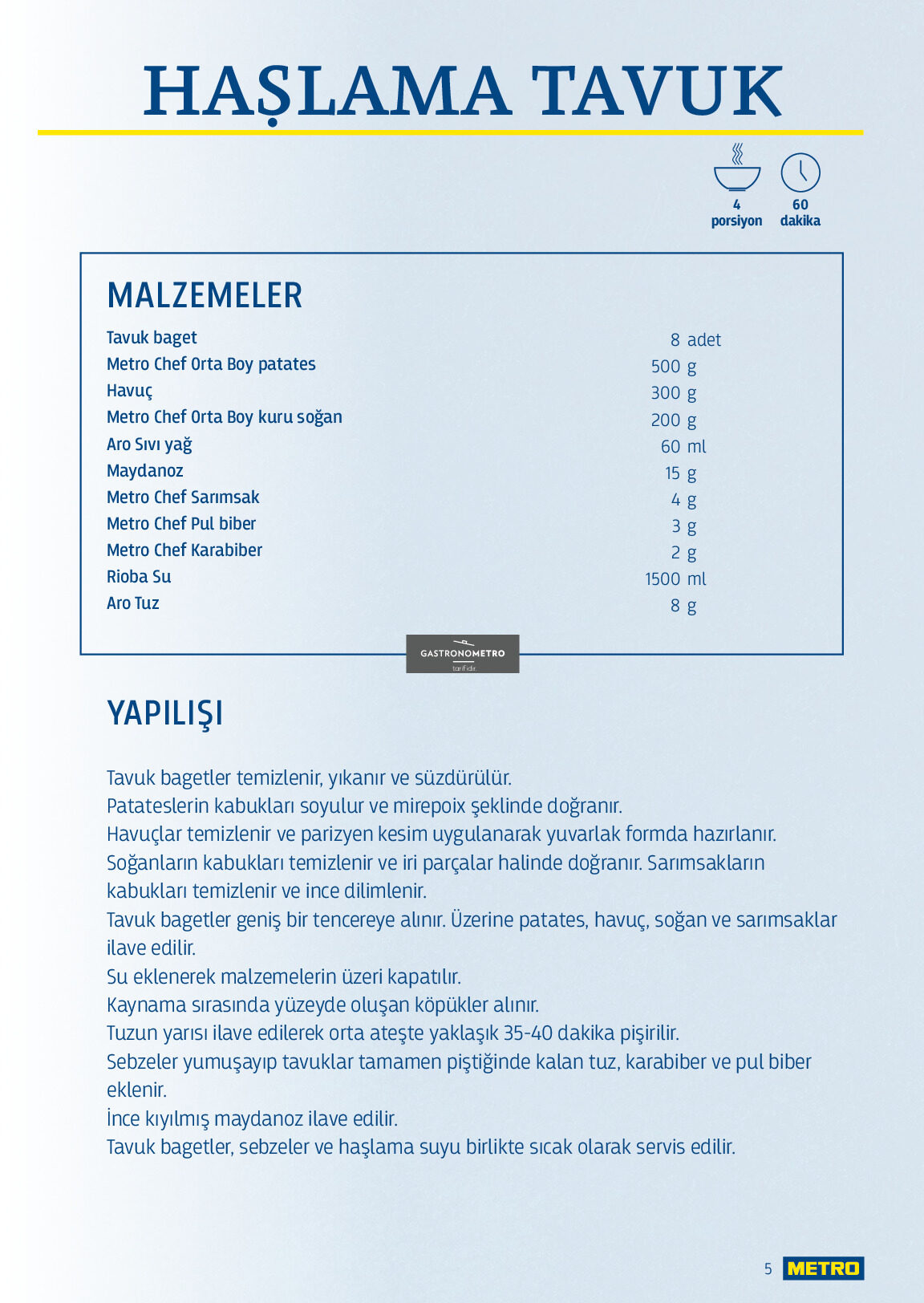 Metro 19 Ağustos - 25 Ağustos Lokantalar Kataloğu - Sayfa 5