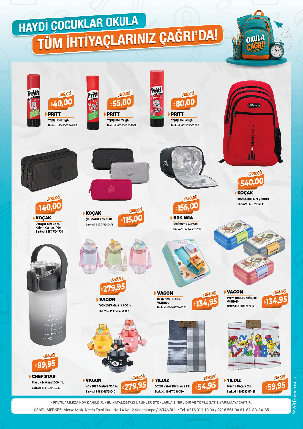 Çağrı Market 25 Ağustos - 30 Eylül Kırtasiye Kataloğu - Sayfa 4