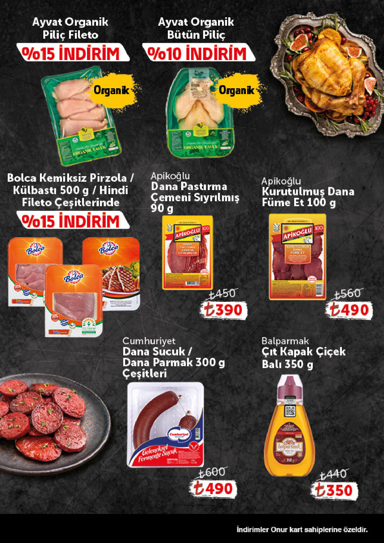 Onur Market 25 Ağustos - 07 Eylül Gurme Genel İnsert - Sayfa 3