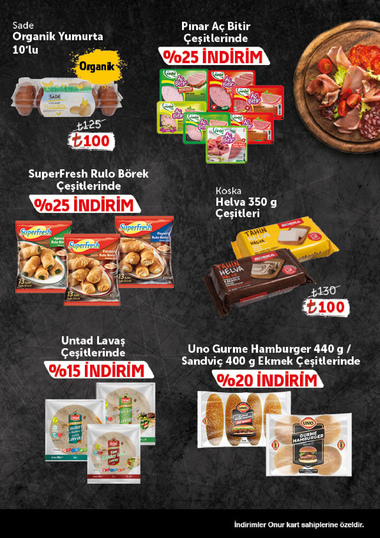Onur Market 25 Ağustos - 07 Eylül Gurme Genel İnsert - Sayfa 5