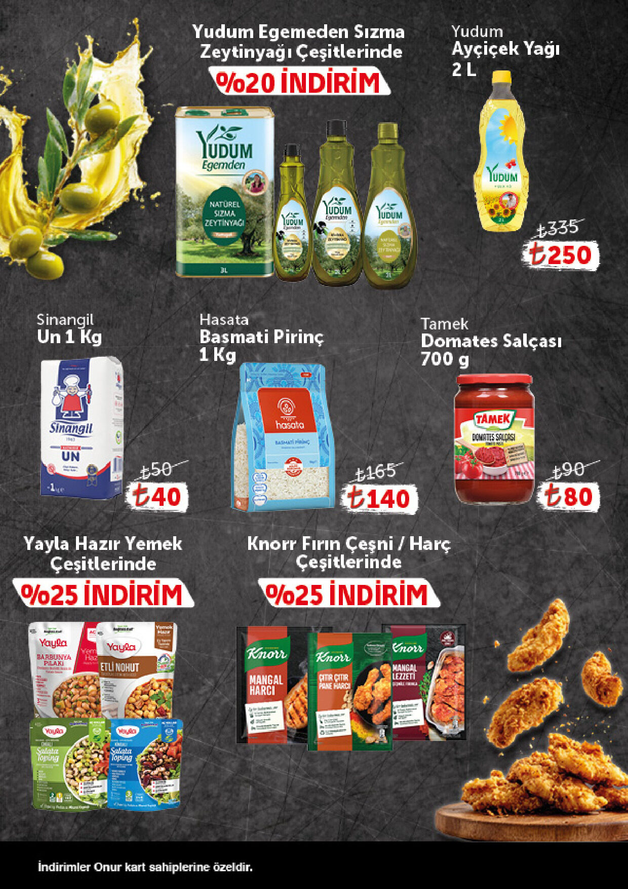 Onur Market 25 Ağustos - 07 Eylül Gurme Genel İnsert - Sayfa 8