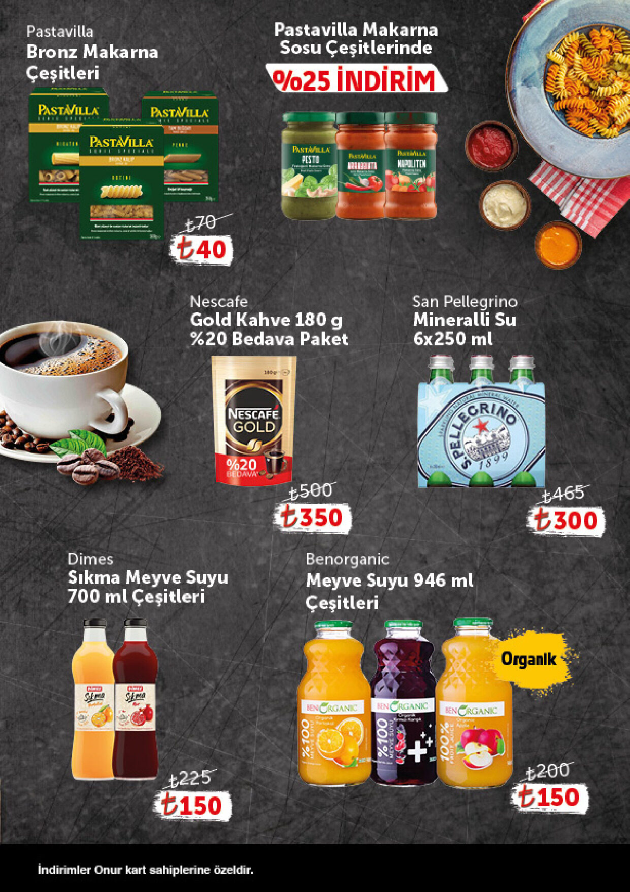 Onur Market 25 Ağustos - 07 Eylül Gurme Genel İnsert - Sayfa 9