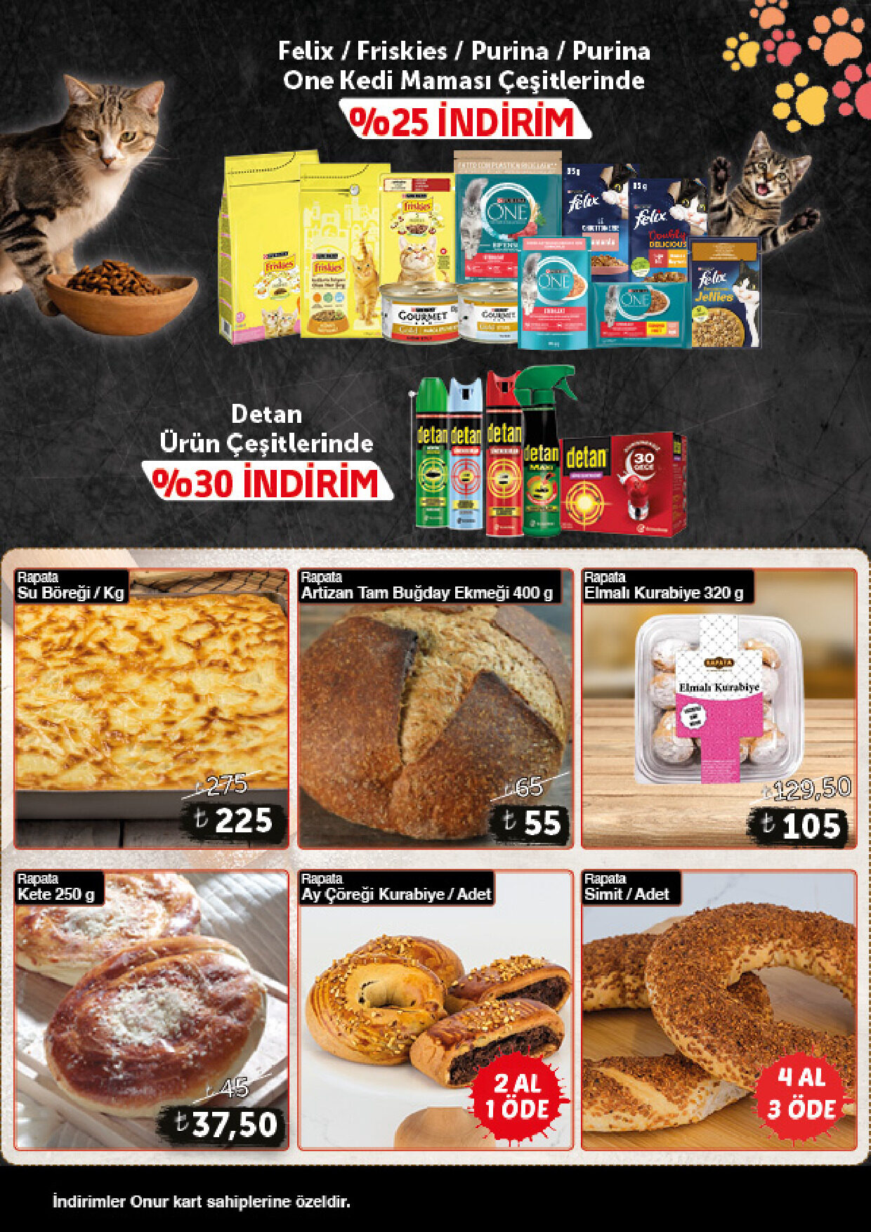 Onur Market 25 Ağustos - 07 Eylül Gurme Genel İnsert - Sayfa 15