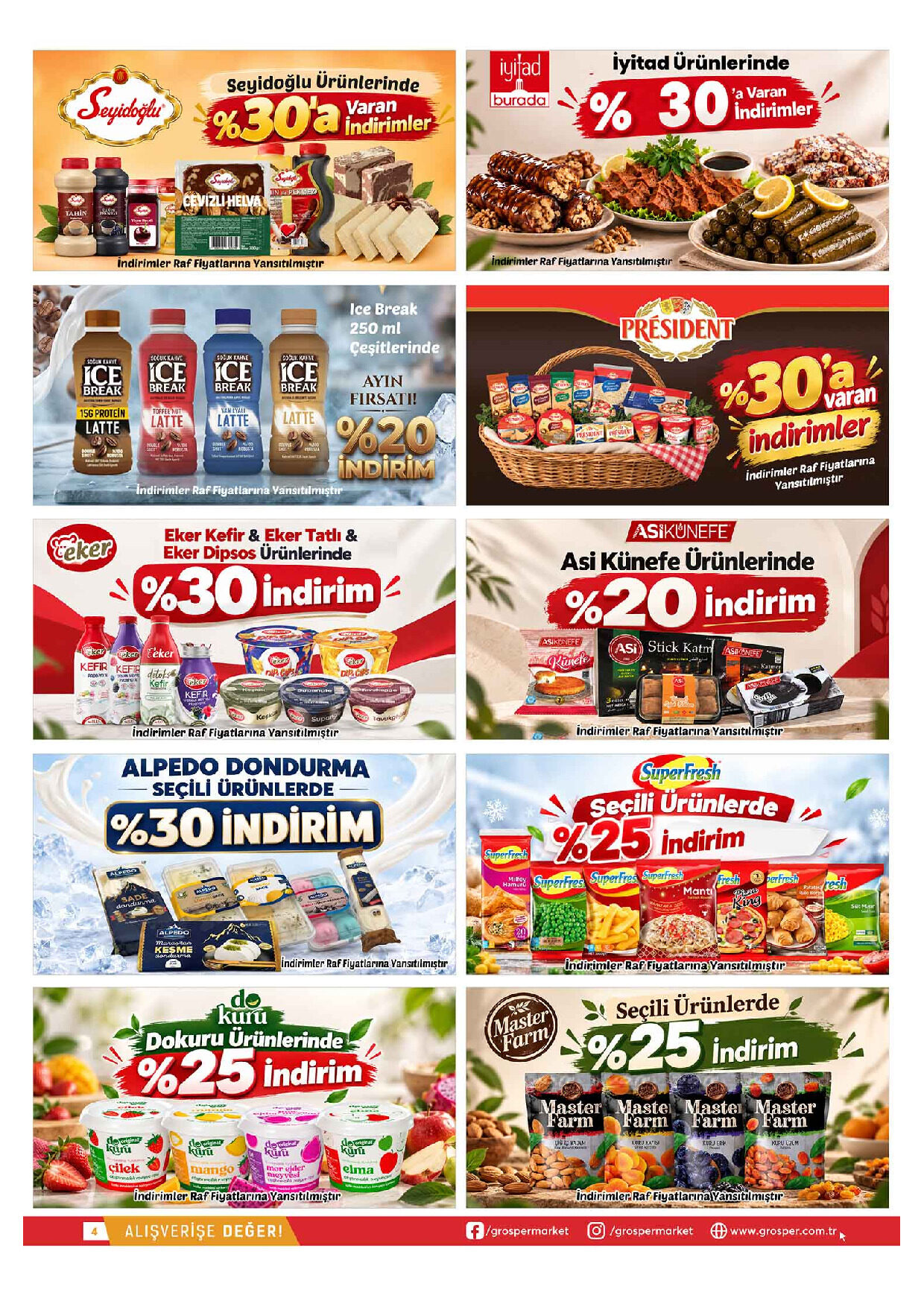 Grosper 30 Eylül - 12 Ekim Aktüel Kataloğu - Sayfa 4