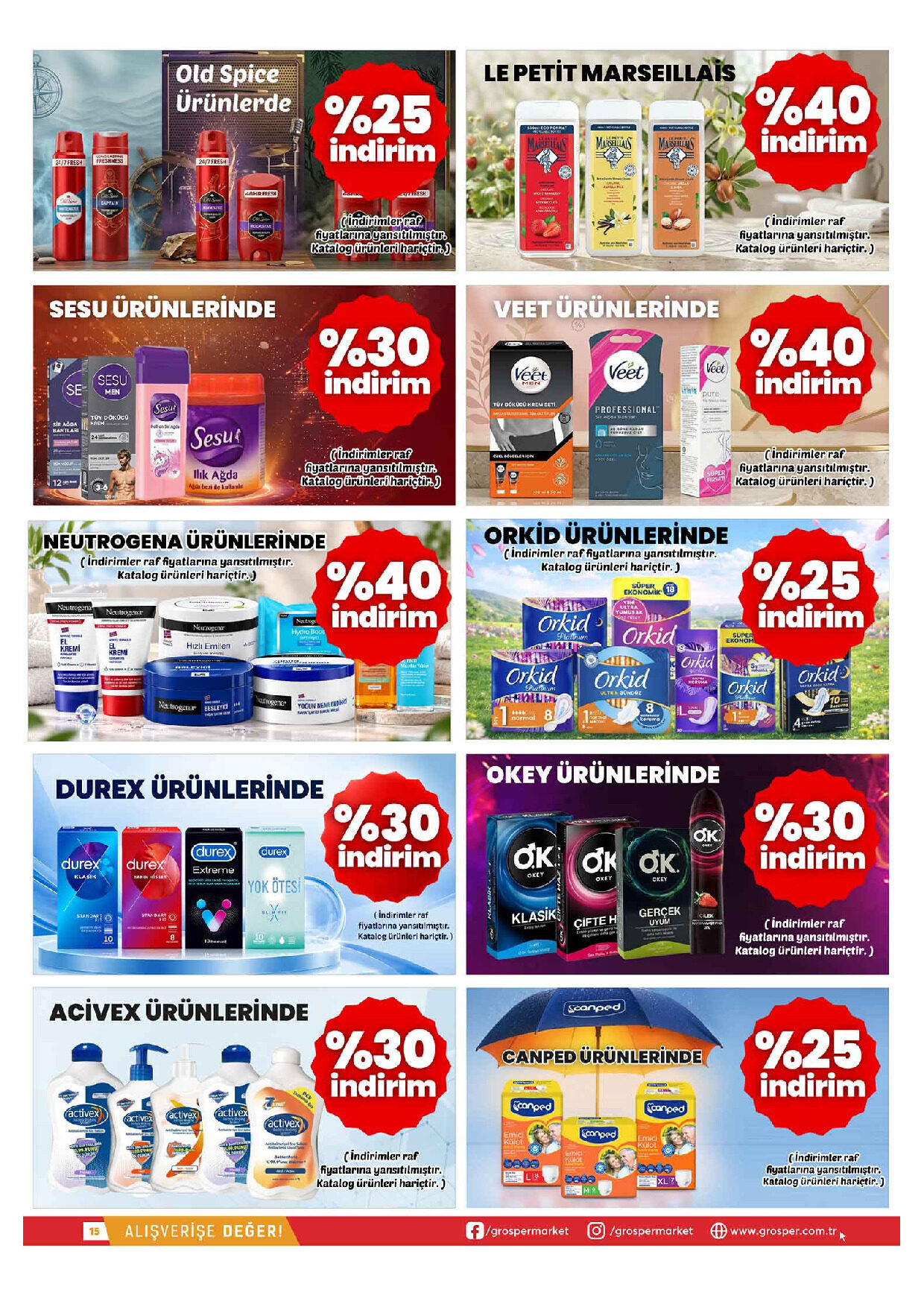 Grosper 30 Eylül - 12 Ekim Aktüel Kataloğu - Sayfa 15