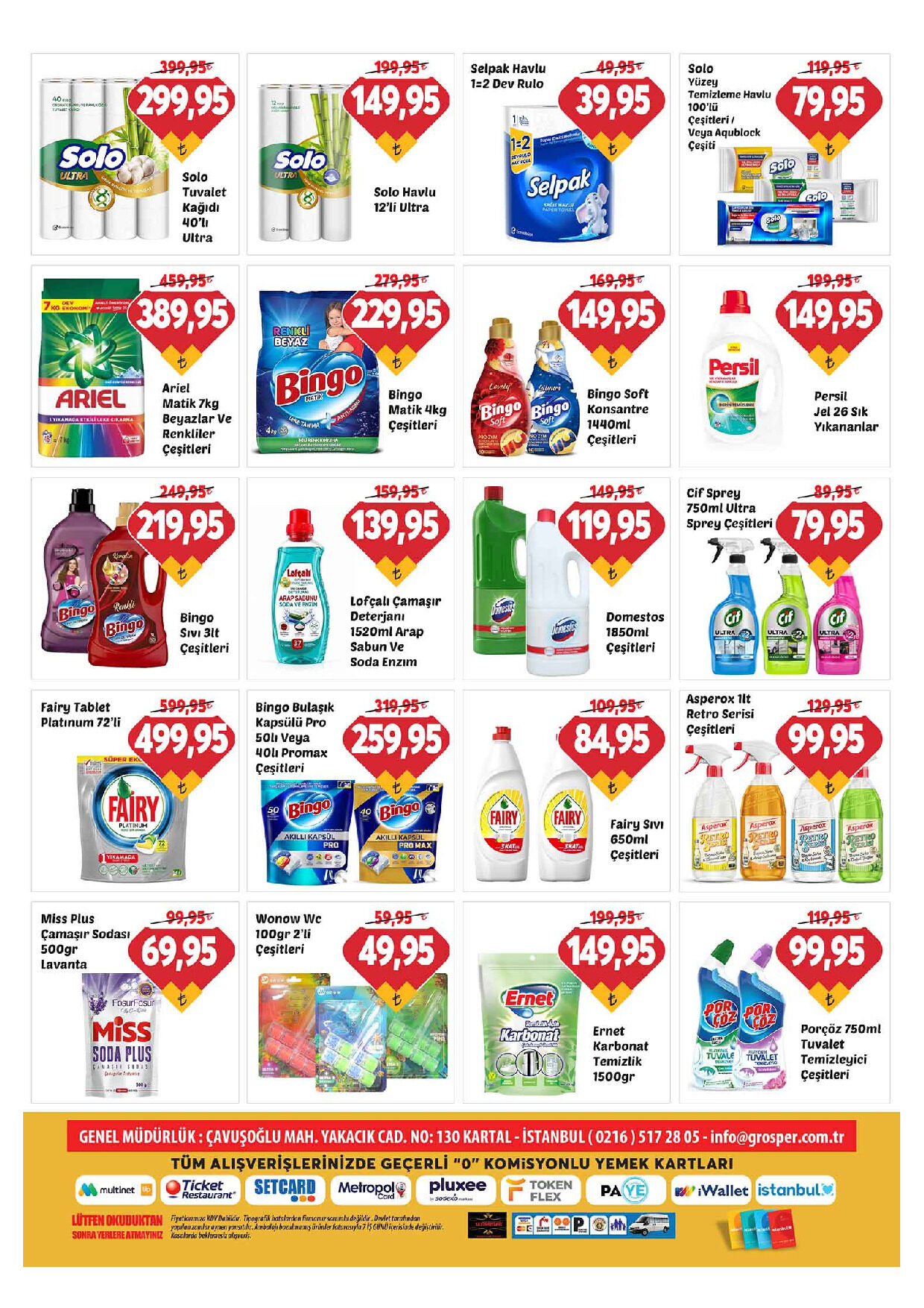 Grosper 30 Eylül - 12 Ekim Aktüel Kataloğu - Sayfa 17