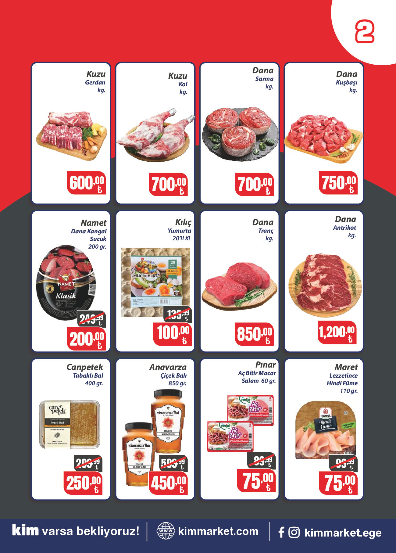 Kim Market 30 Eylül - 06 Ekim Ege Insert - Sayfa 2