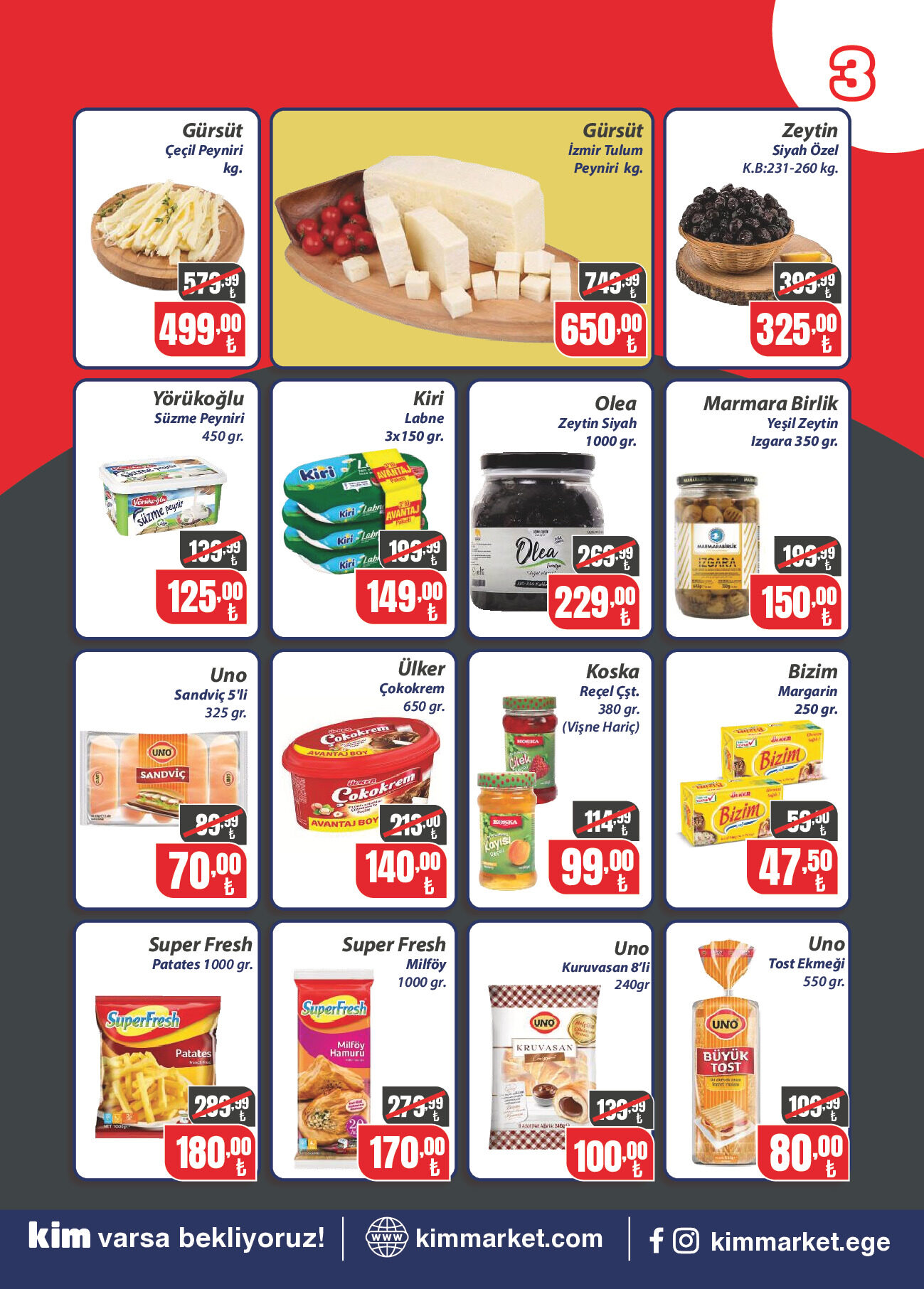 Kim Market 30 Eylül - 06 Ekim Ege Insert - Sayfa 3