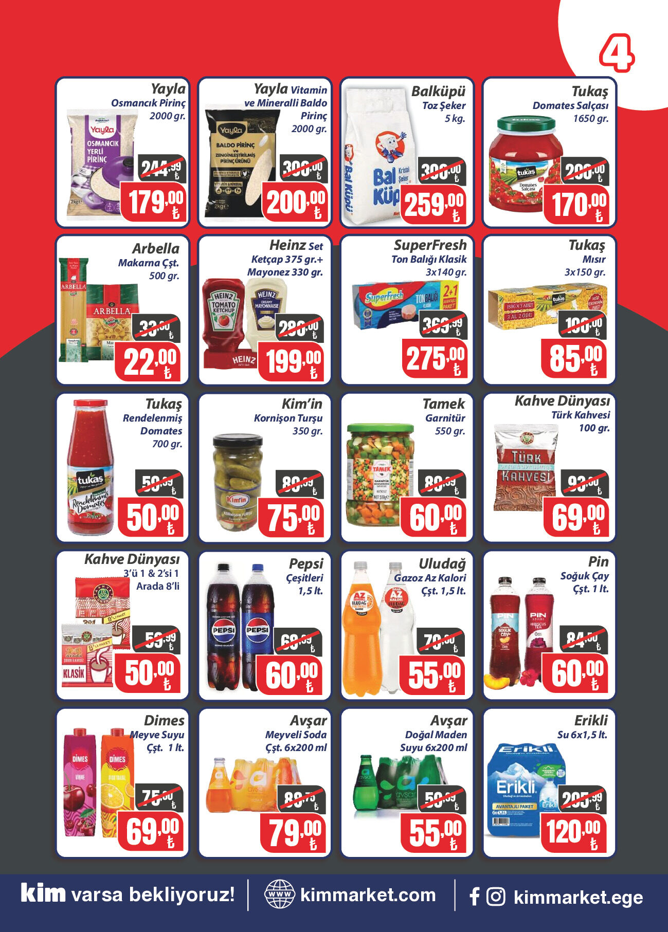 Kim Market 30 Eylül - 06 Ekim Ege Insert - Sayfa 4
