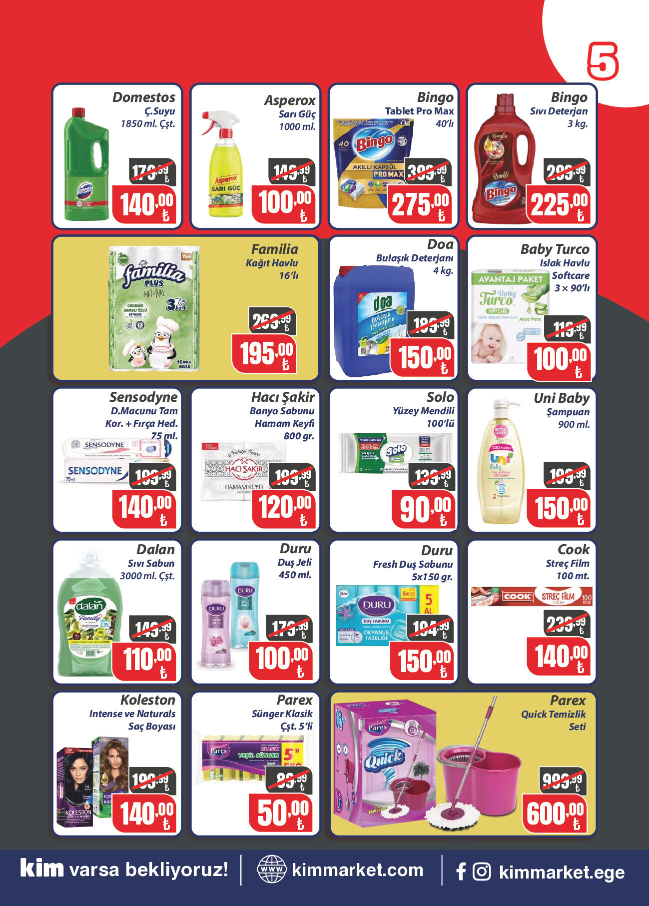 Kim Market 30 Eylül - 06 Ekim Ege Insert - Sayfa 5