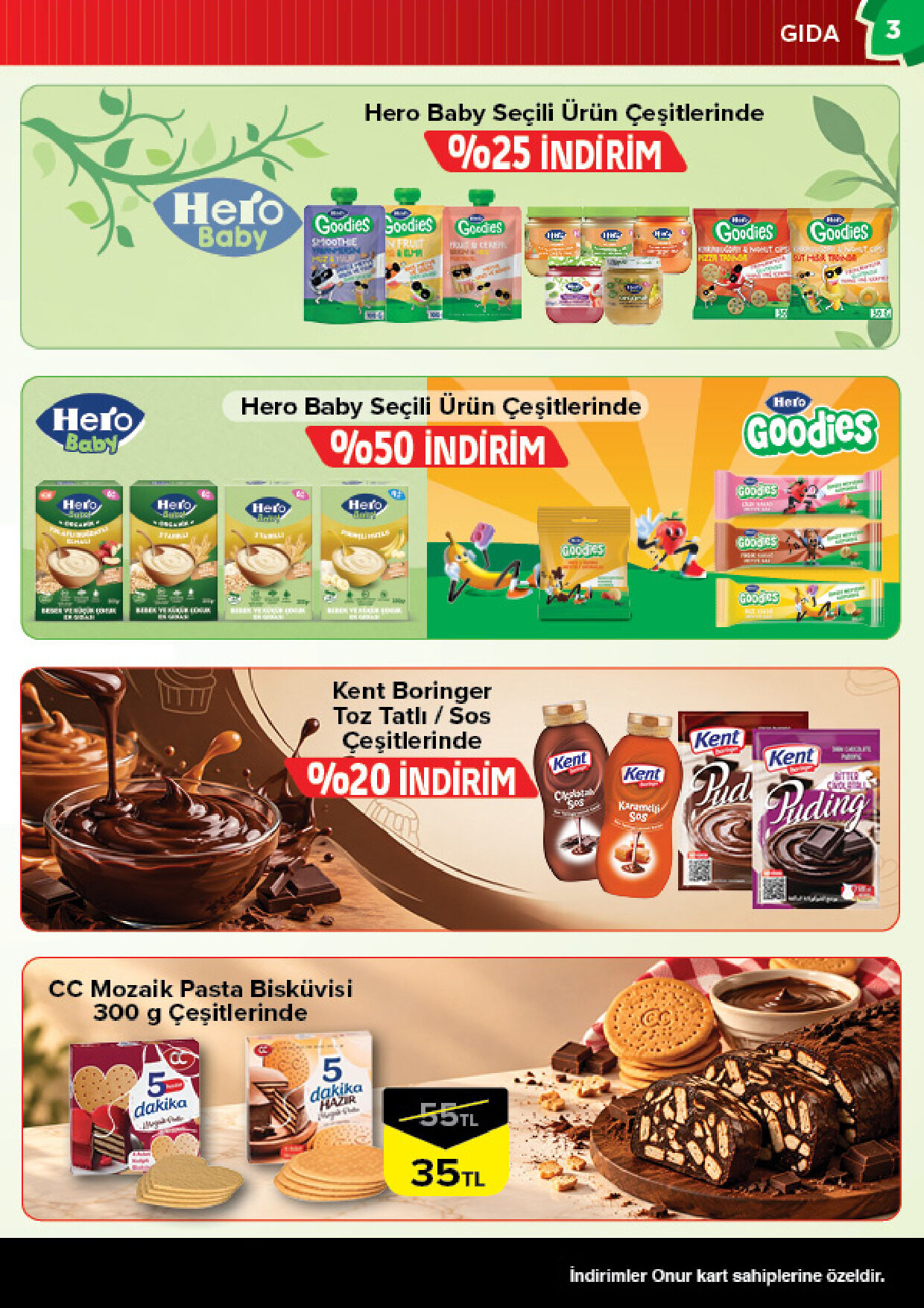 Onur Market 29 Eylül - 12 Ekim İstanbul Genel İnsert - Sayfa 3