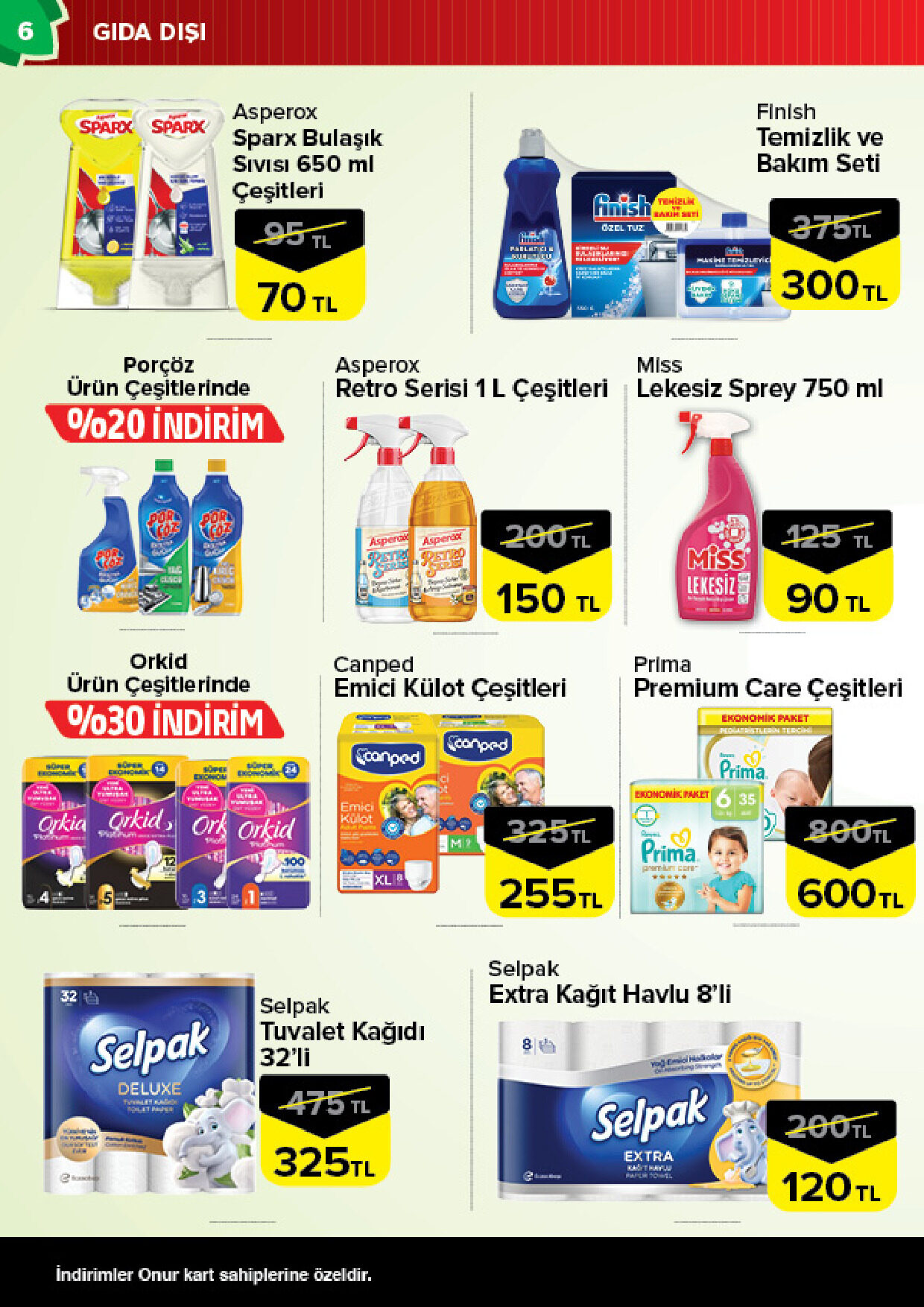 Onur Market 29 Eylül - 12 Ekim İstanbul Genel İnsert - Sayfa 6