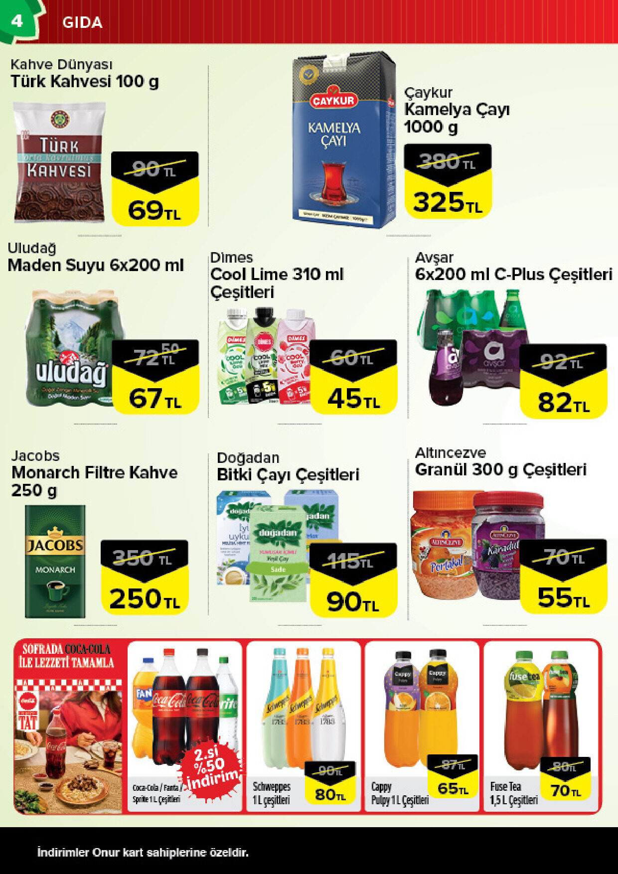 Onur Market 29 Eylül - 12 Ekim Bursa Genel İnsert - Sayfa 4