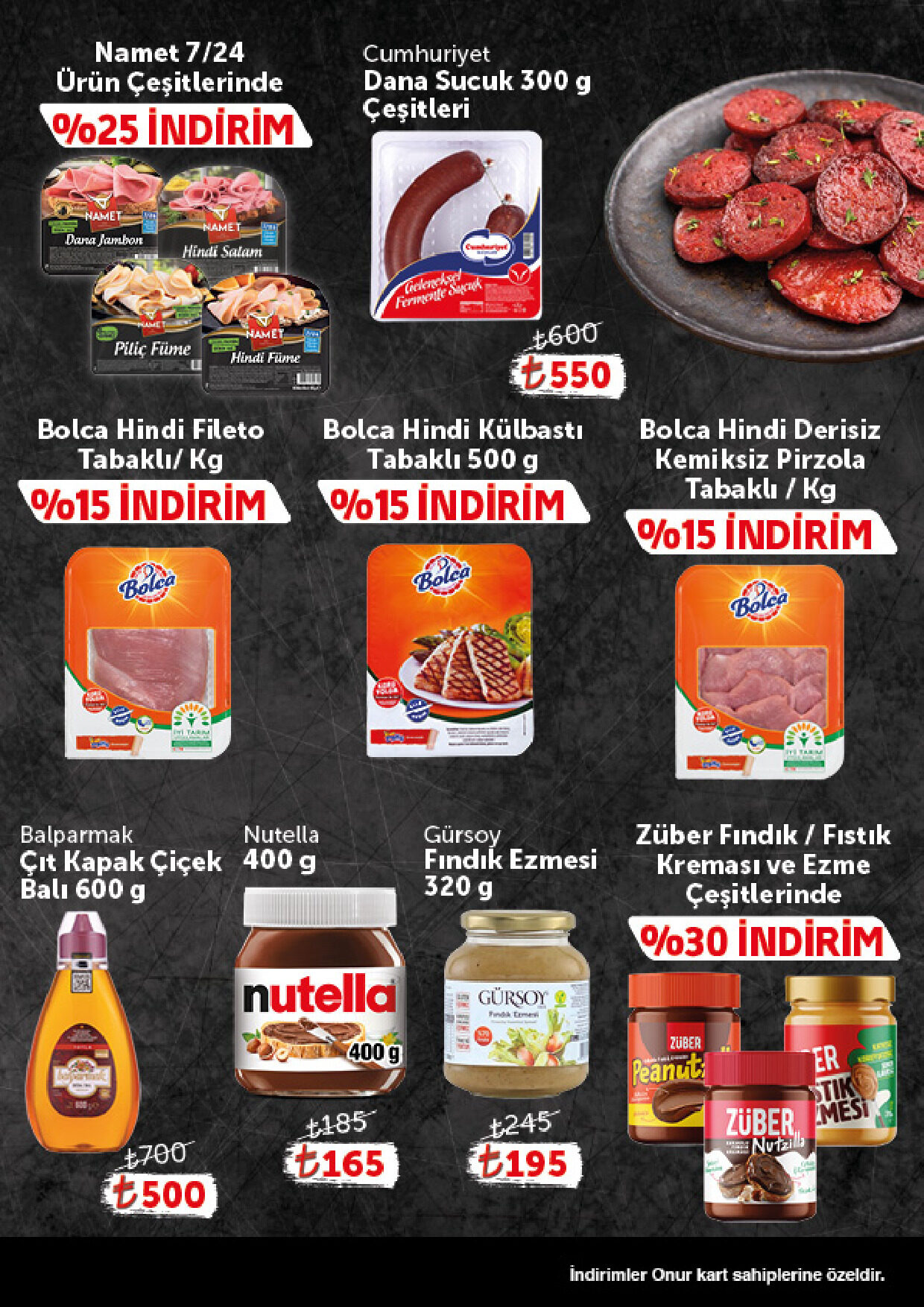 Onur Market 29 Eylül - 12 Ekim Gurme Genel İnsert - Sayfa 3